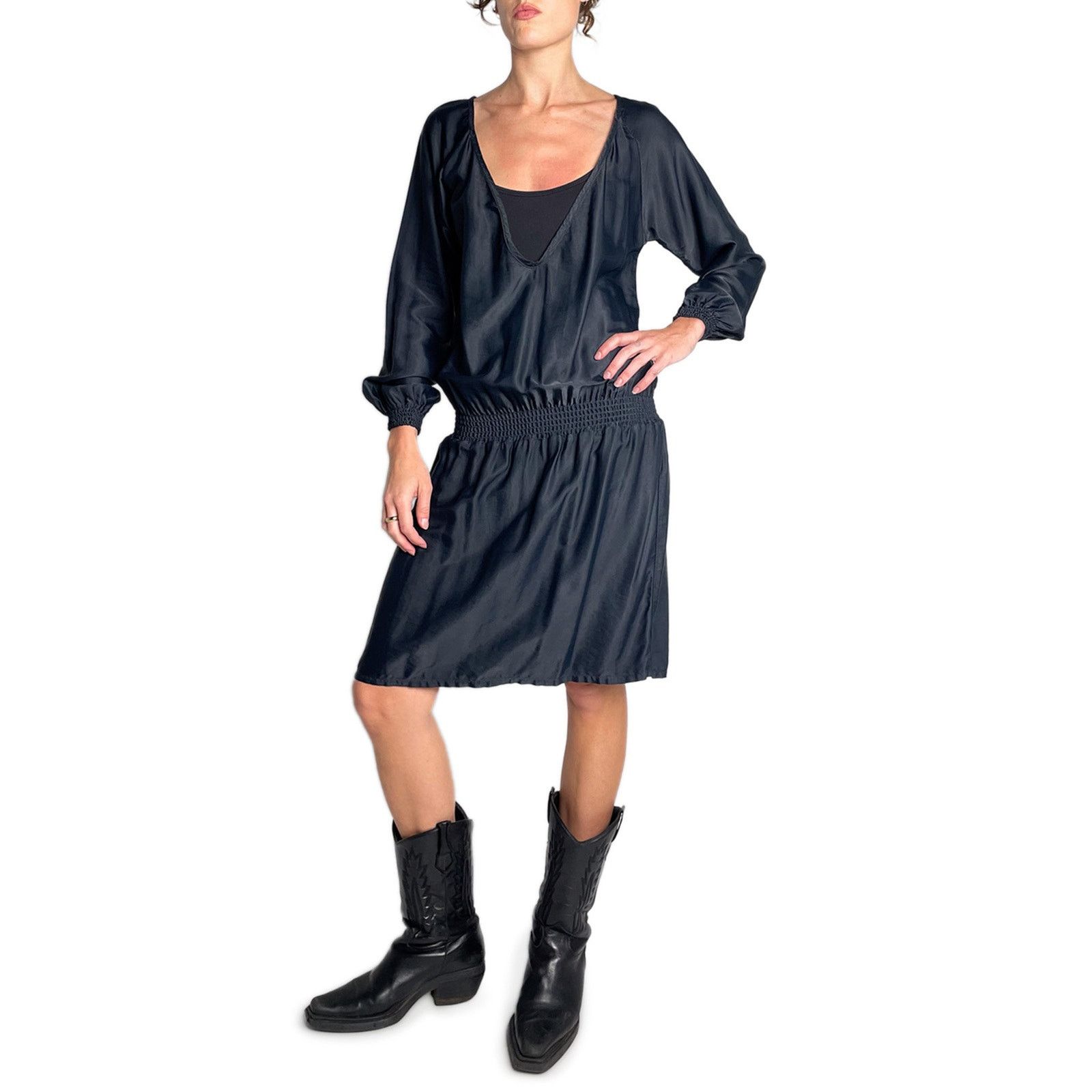Maison Margiela MM6 Silk Dress Size XS / US 0-2 / IT 36-38 - 7 Thumbnail