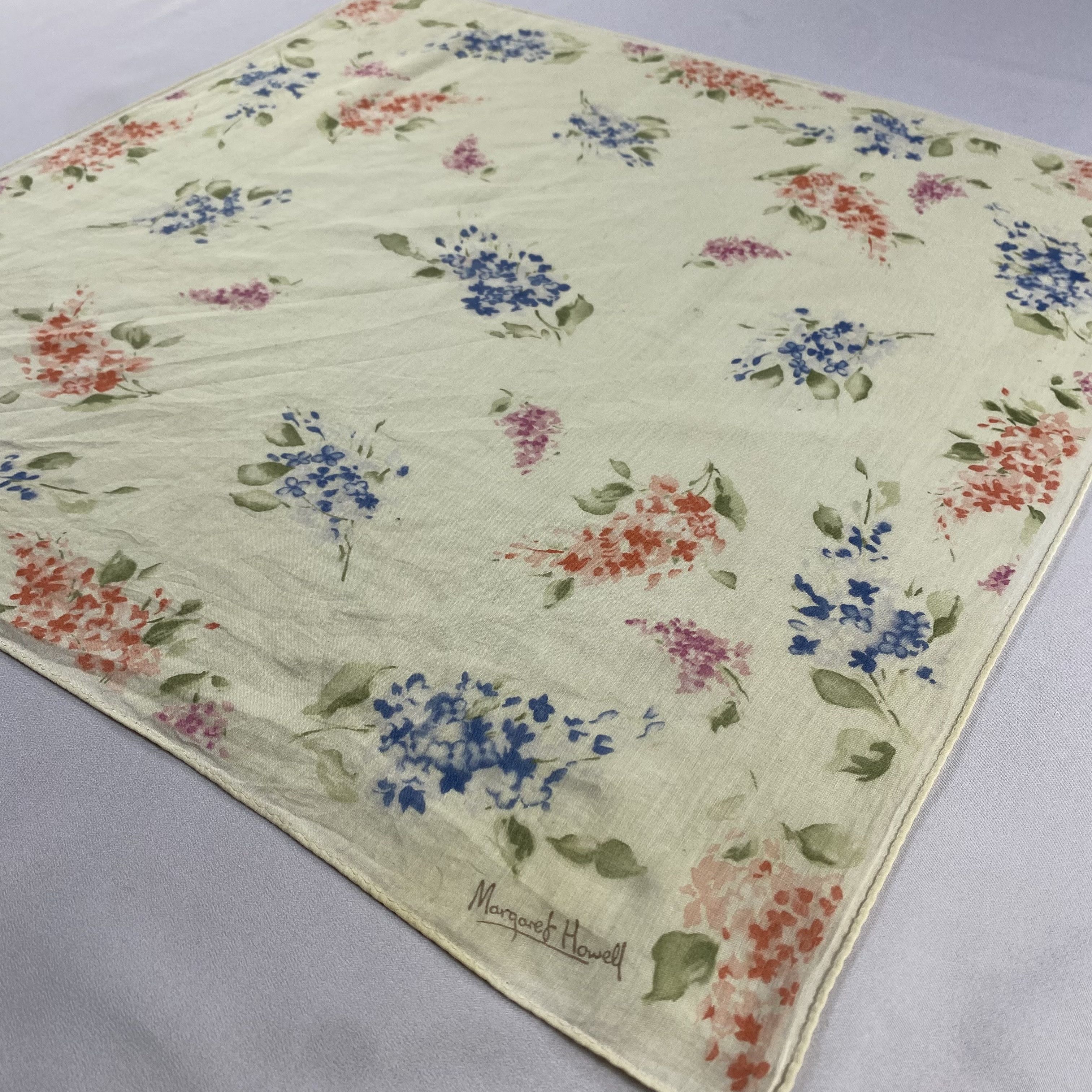 Margaret Howell × Vintage Margaret Howell Bandana/ Handkerchief / Neckerchief-P1859 Size ONE SIZE - 2 Thumbnail