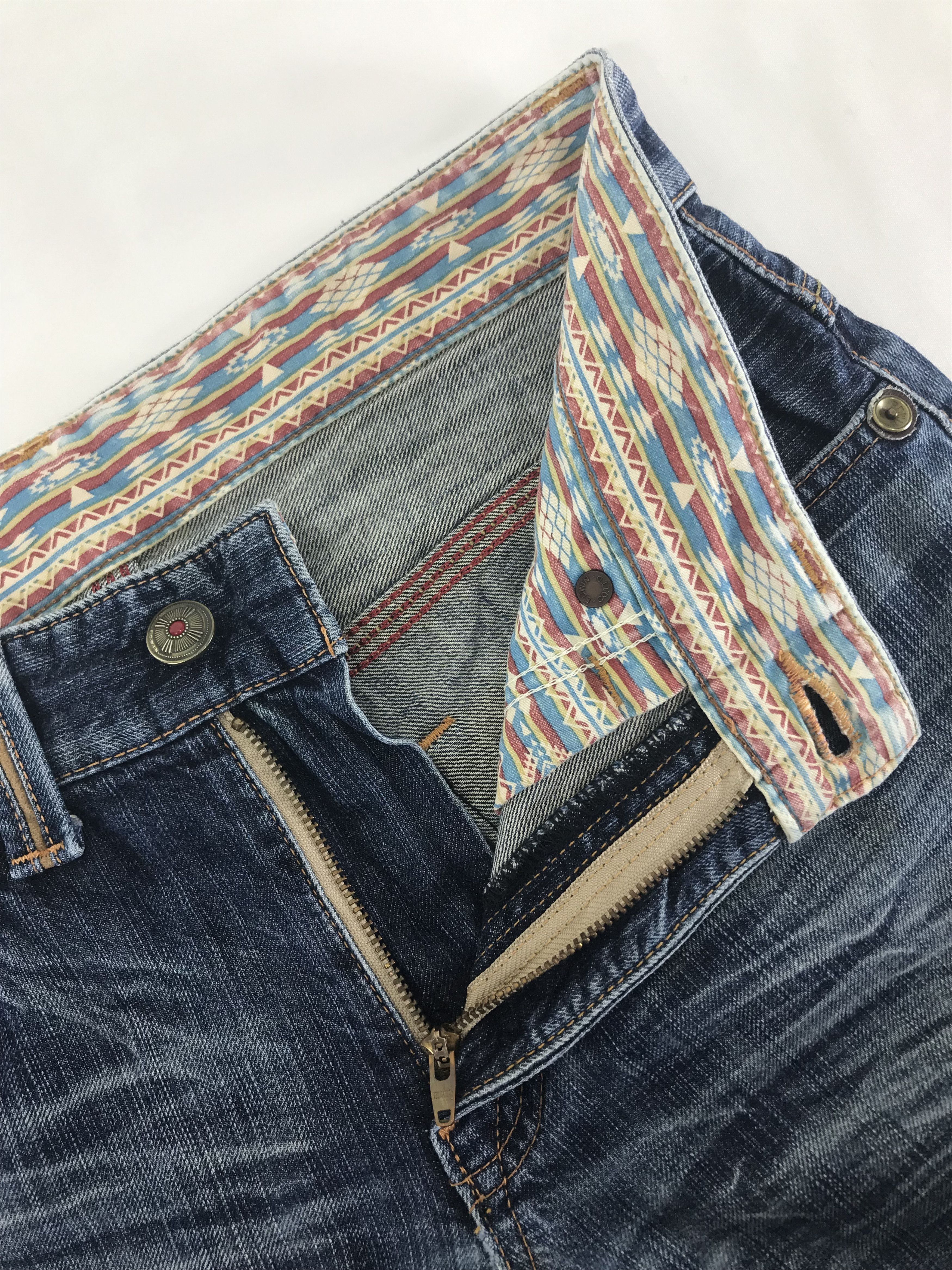 Edwin Vintage Edwin 444 XVS Japanese Blue Jeans Size US 30 / EU 46 - 9 Thumbnail