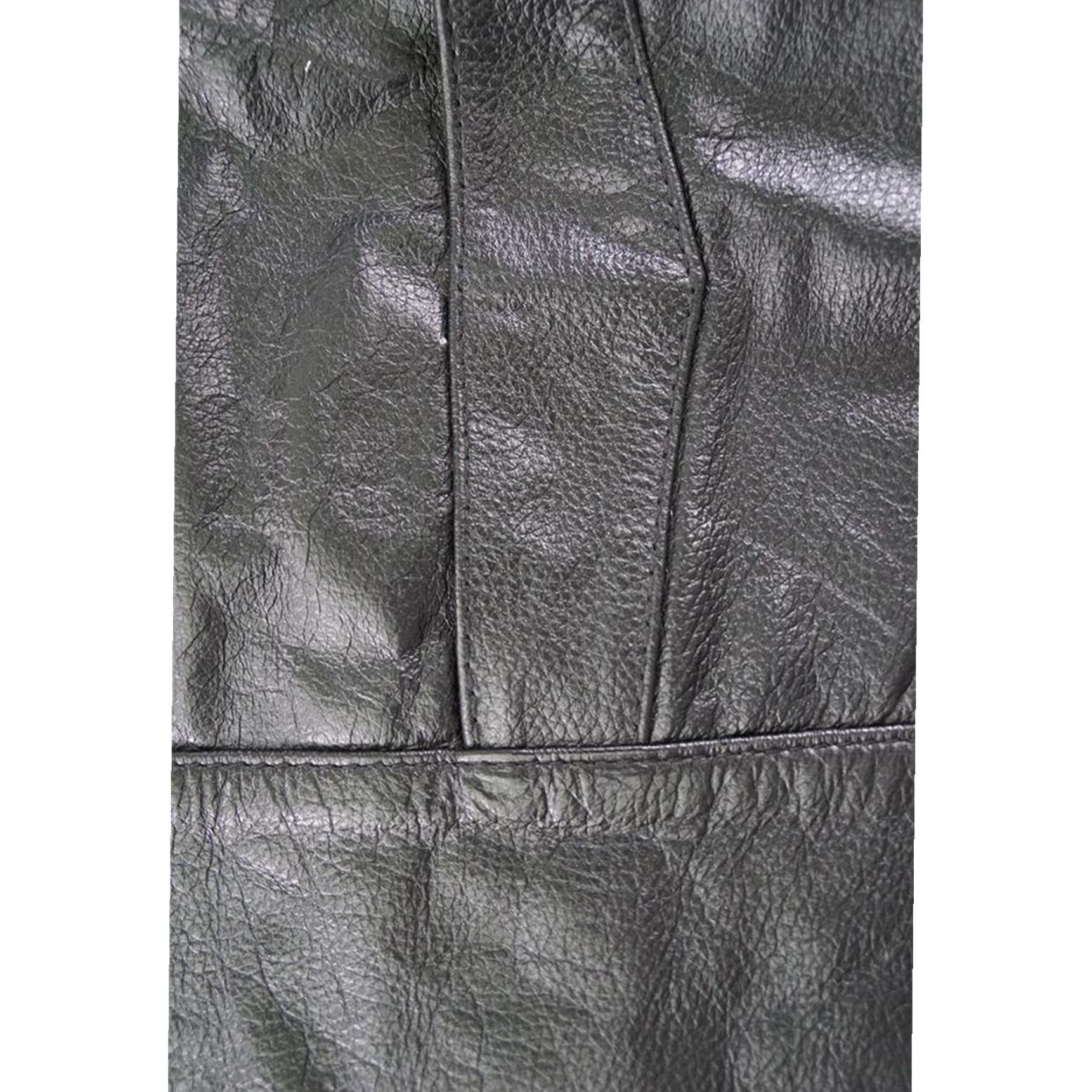 Vintage VINTAGE Street & Steel Leather Motorcycle Vest Men's 46 Black Size US S / EU 44-46 / 1 - 6 Thumbnail