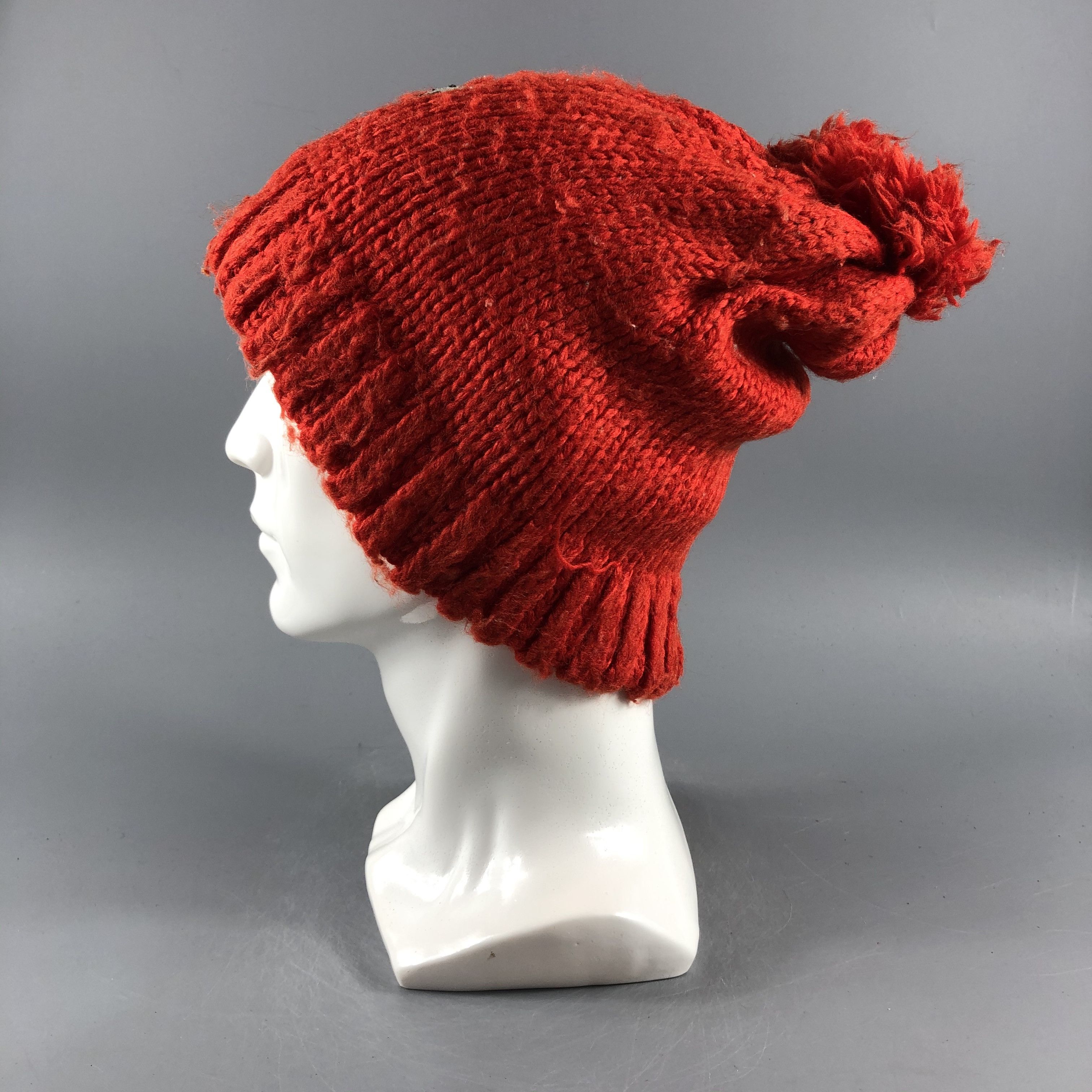 Peanuts × Vintage Peanut Snoopy Slouchy Knit Beanie Snow Hat Snow Cap -D345 Size ONE SIZE - 1 Thumbnail