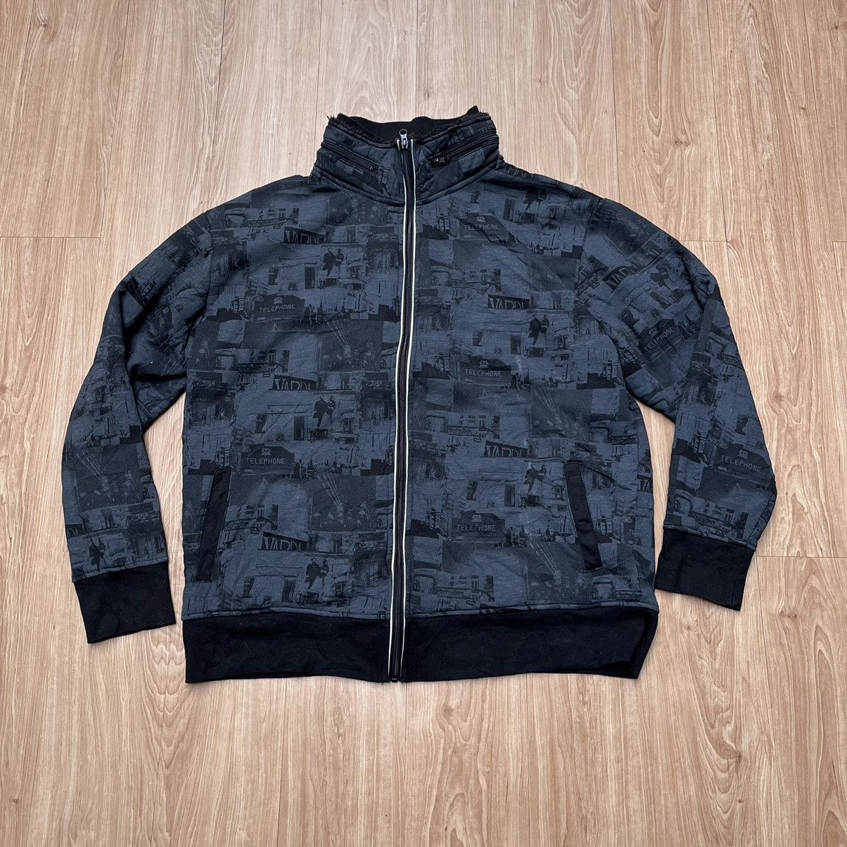 If Six Was Nine × Japanese Brand × Seditionaries Japan Bono Jacket "PRACT" Printed Size US XL / EU 56 / 4 - 4 Thumbnail