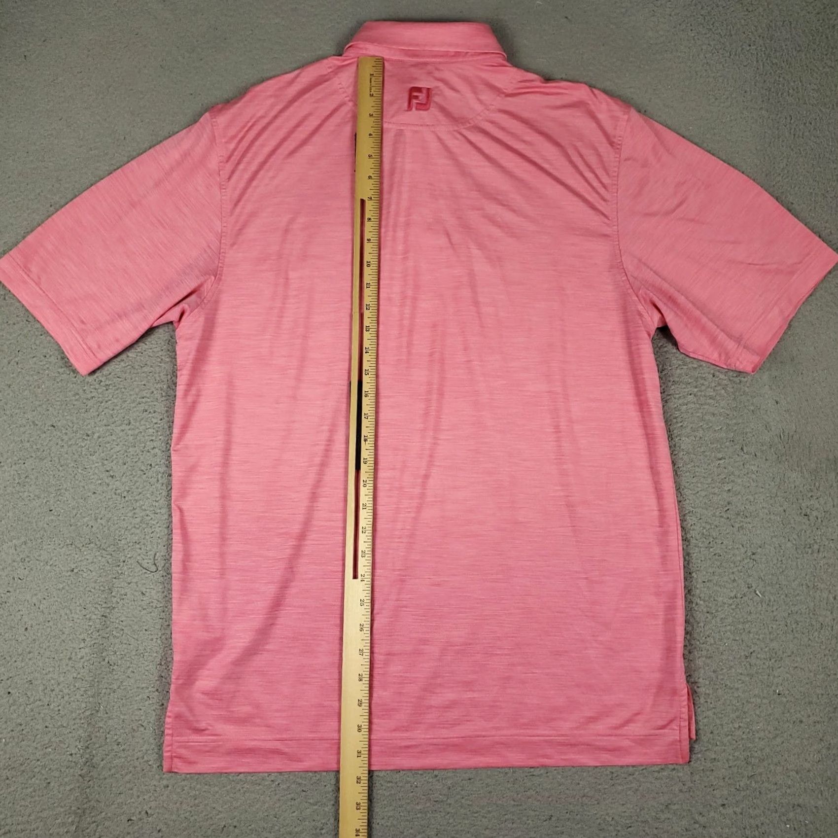 Footjoy FootJoy Polo Shirt Mens Medium Pink Short Sleeve Golf Sports Shirt Size US M / EU 48-50 / 2 - 5 Thumbnail