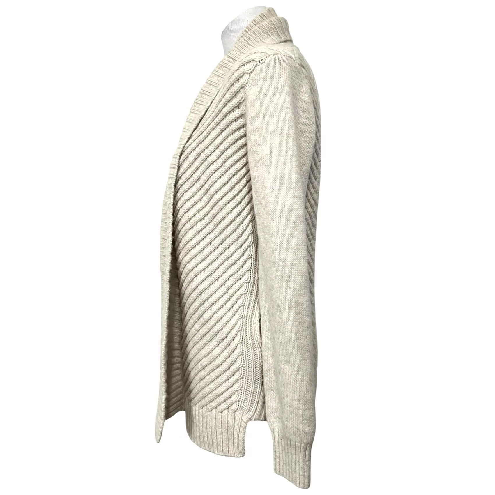 Vince Vince Cozy Knit Cardigan Sweater Yak Wool Blend Cream Pockets Women’s Size Small Size S / US 4 / IT 40 - 5 Thumbnail