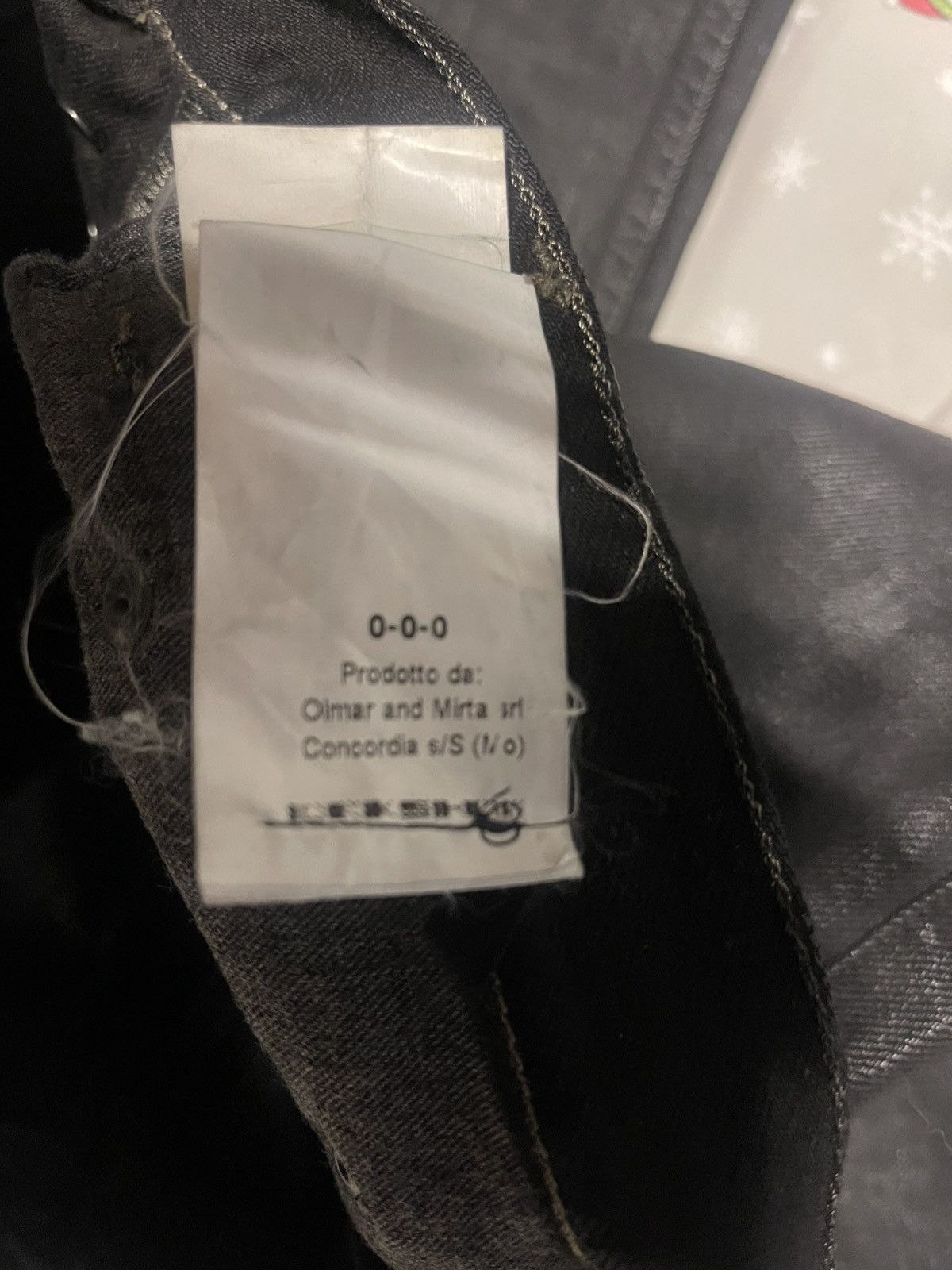 Rick Owens × Rick Owens Drkshdw Brand New 2013 Rick Owens Olmar & Mirta Produced Wax Denim Size US 32 / EU 48 - 6 Thumbnail