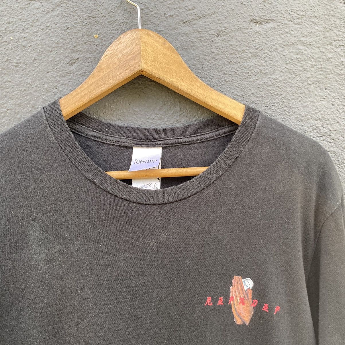 RIPNDIP Thrashed Faded Rip N Dip Skateboard ERD GRUNGE TEE Size US M / EU 48-50 / 2 - 4 Thumbnail