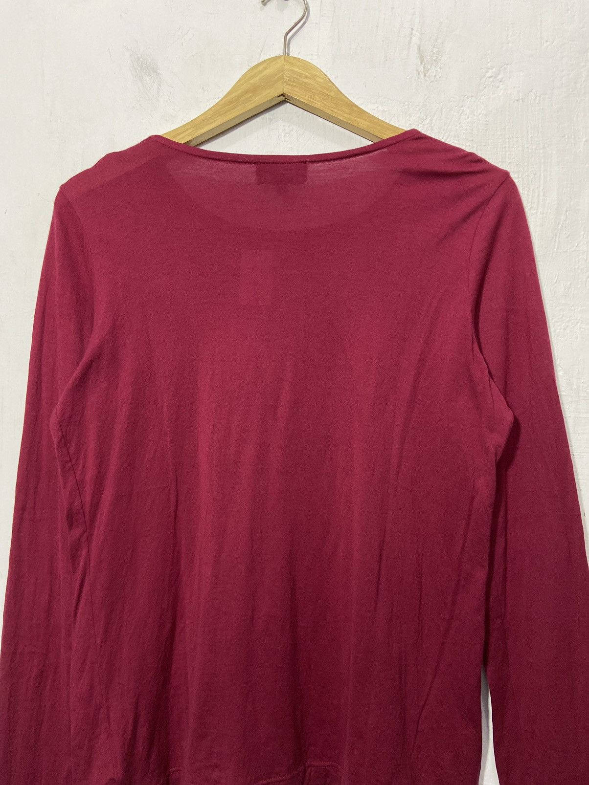 agnes b. Agnes B Long Sleeve Stretch Tshirt Size M / US 6-8 / IT 42-44 - 11 Thumbnail