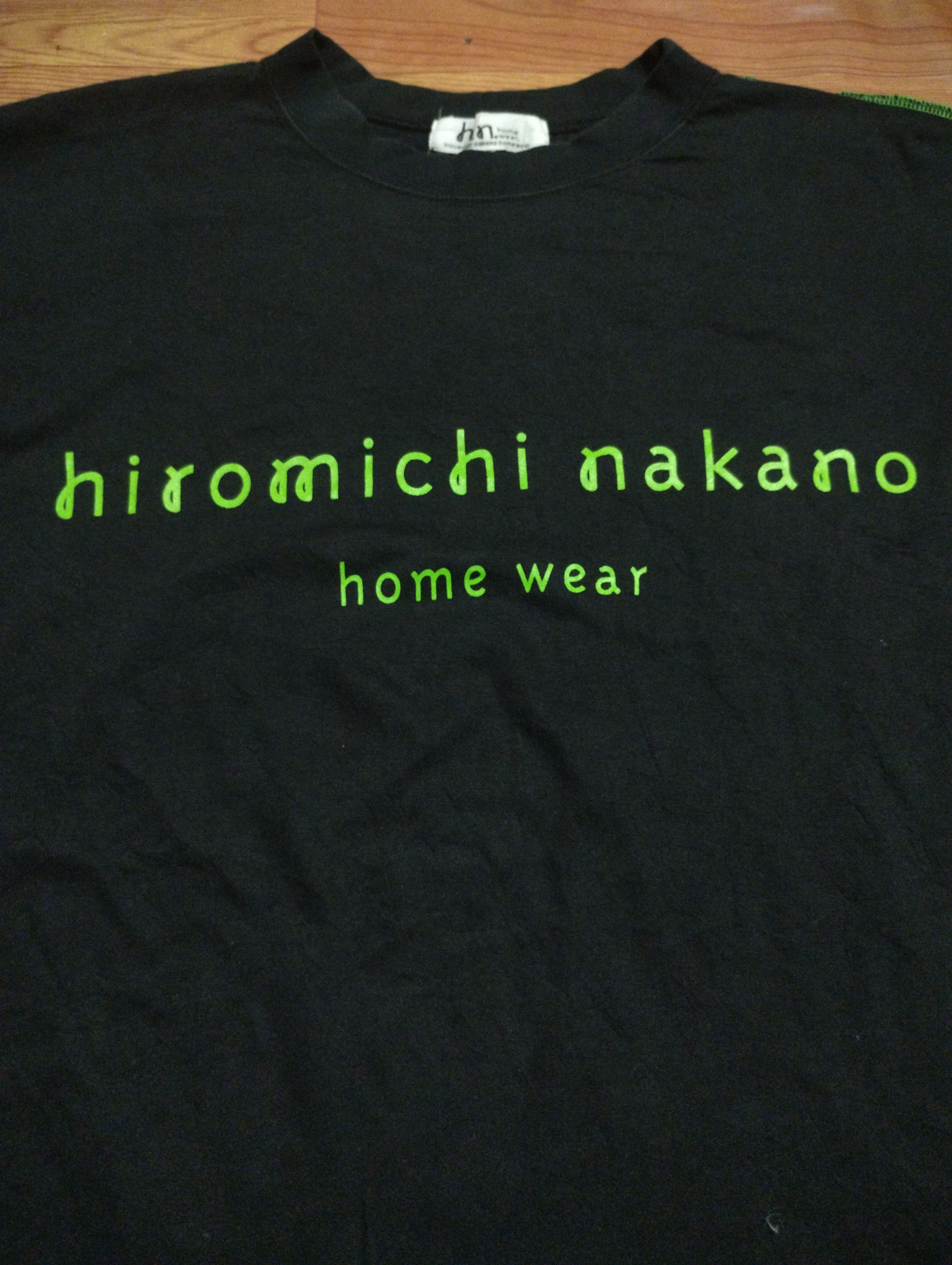 Japanese Brand Hiromichi Nakano Japanese Designer T Shirt Size US L / EU 52-54 / 3 - 3 Thumbnail