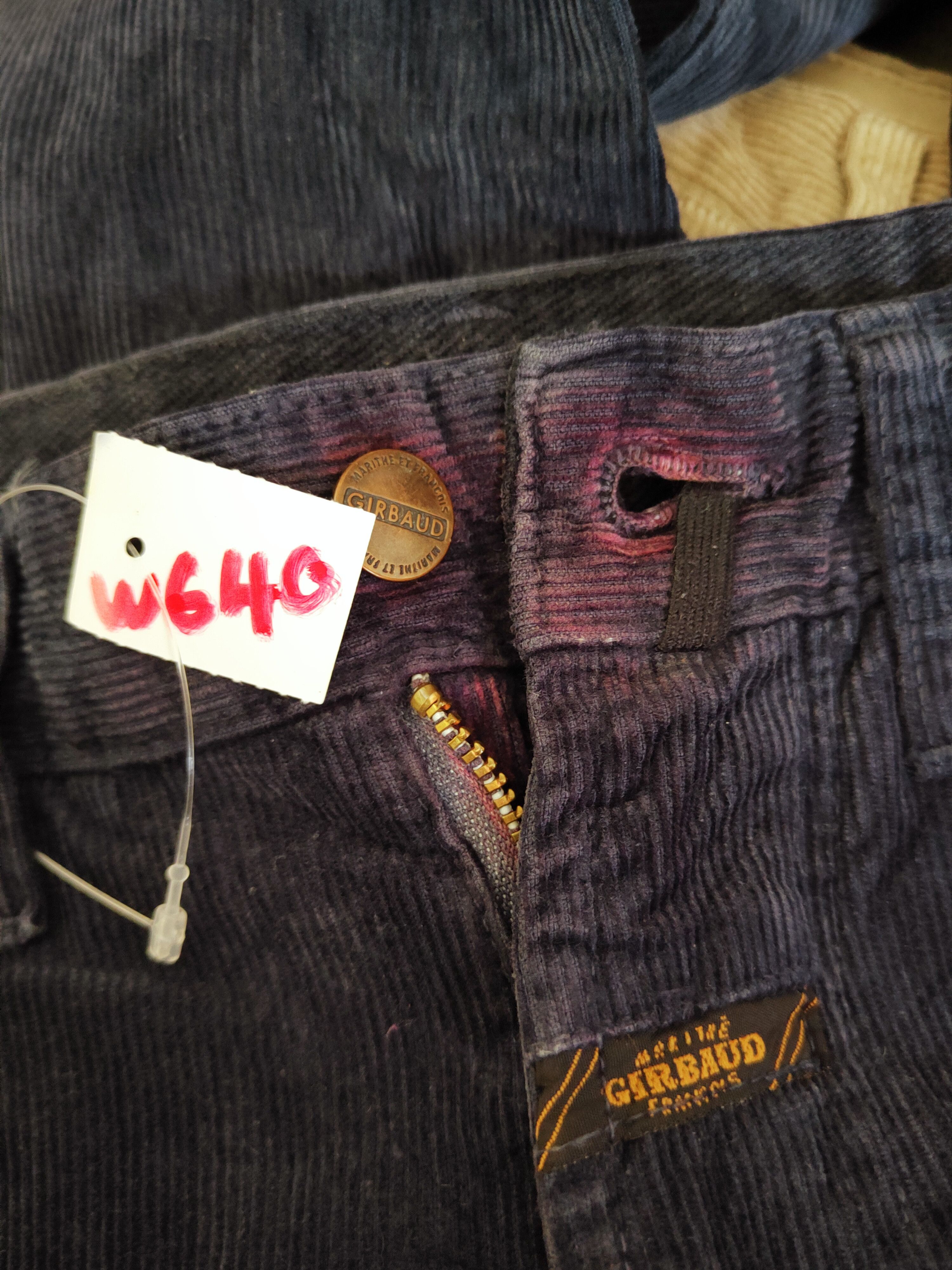 Marithe + Francois Girbaud Marithe Francois Girbaud Navy Corduroy Pants #W640 Size US 29 - 17 Thumbnail