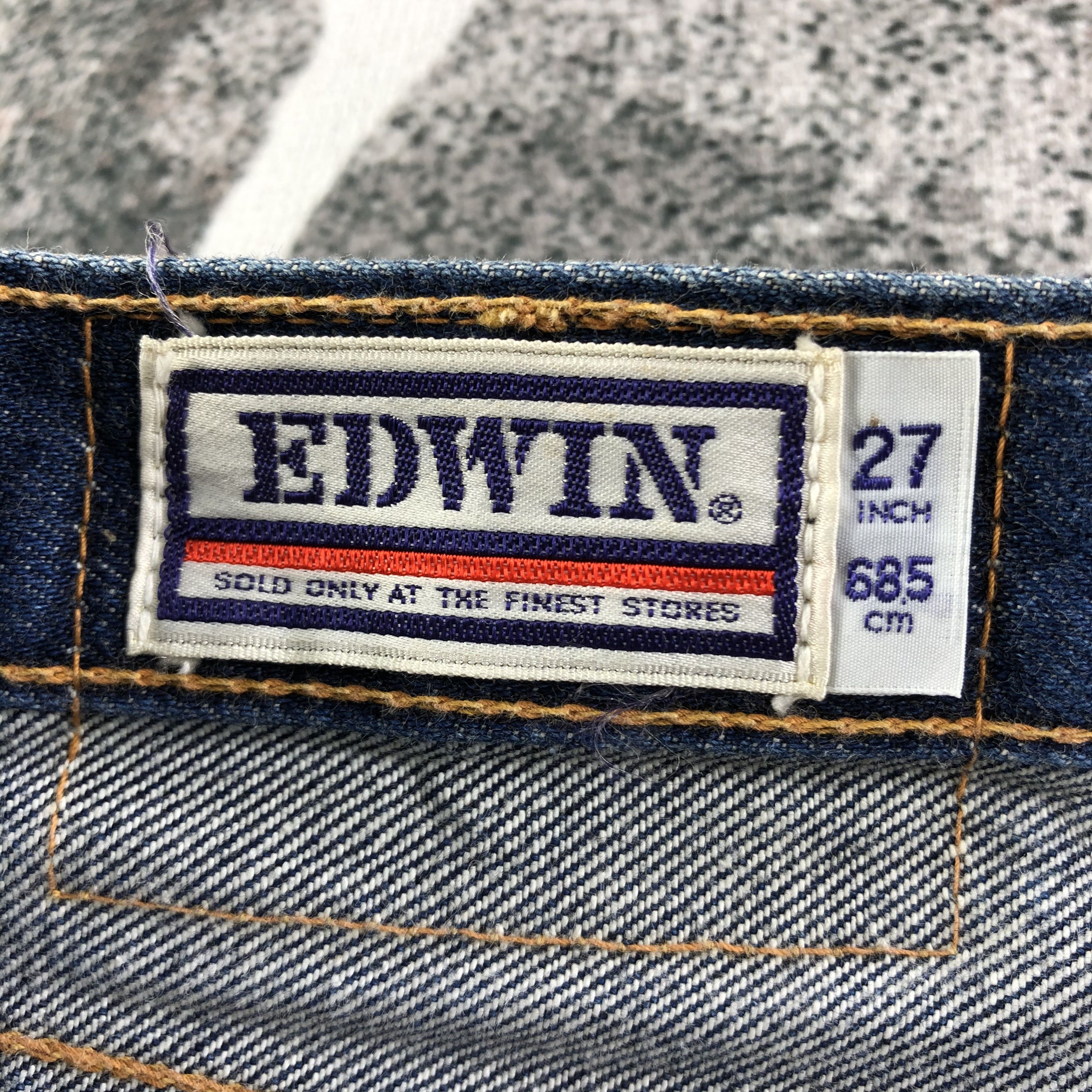 Edwin Vintage Edwin Jeans High Waist Denim KJ1541 Size 26" / US 2 / IT 38 - 8 Thumbnail