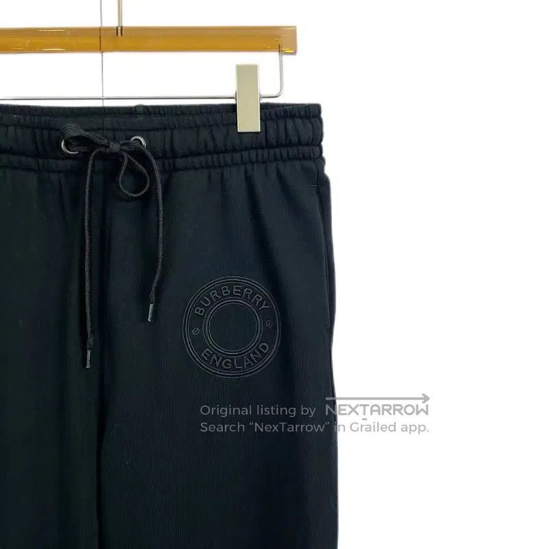 Burberry Burberry Black Cotton Casual Pants for Women. Size 23" - 3 Thumbnail