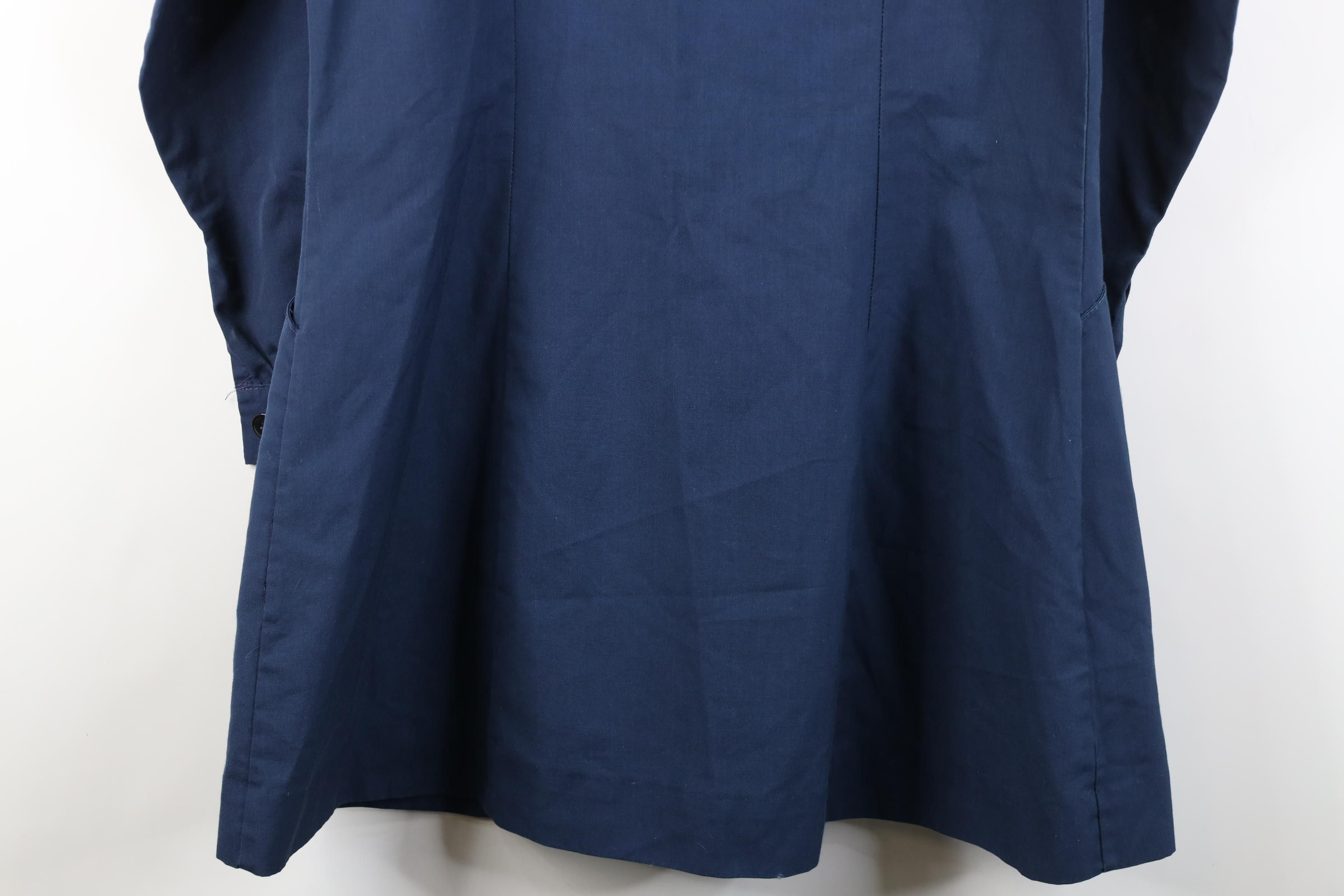 Vintage Vintage 60s Nurse Medical Button Lab Coat Jacket Blue USA Size M / US 6-8 / IT 42-44 - 13 Thumbnail