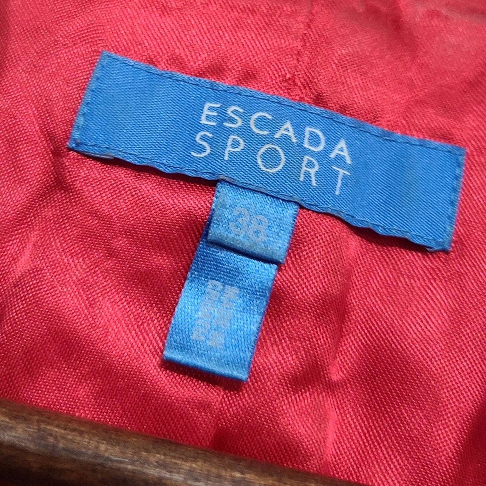 Escada Sport Animal Print Blazer Size 38