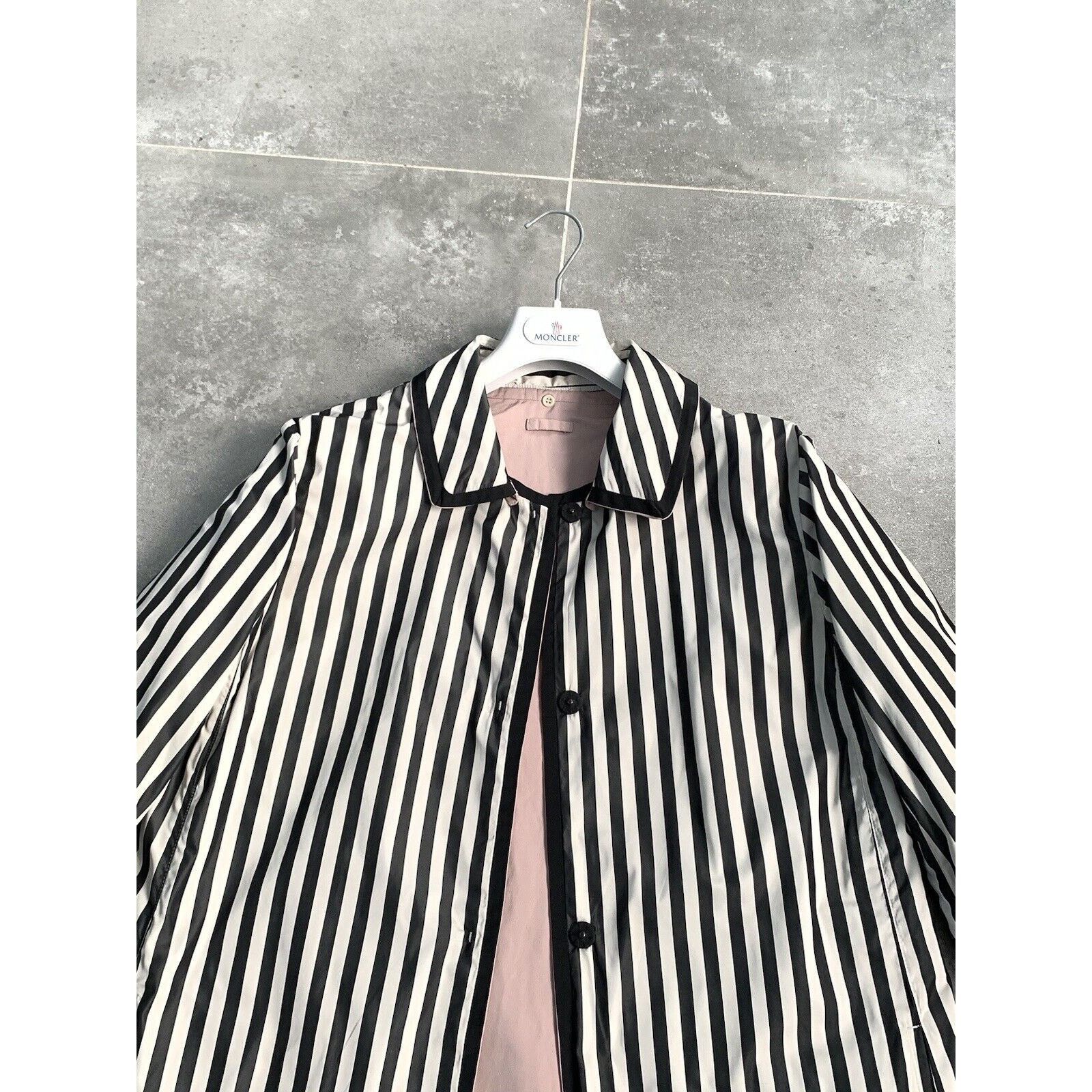 Max Mara Women REVERSIBLE MAX MARA SILK Trench Coat Jacket EU 40 US10 Size L / US 10 / IT 46 - 3 Thumbnail