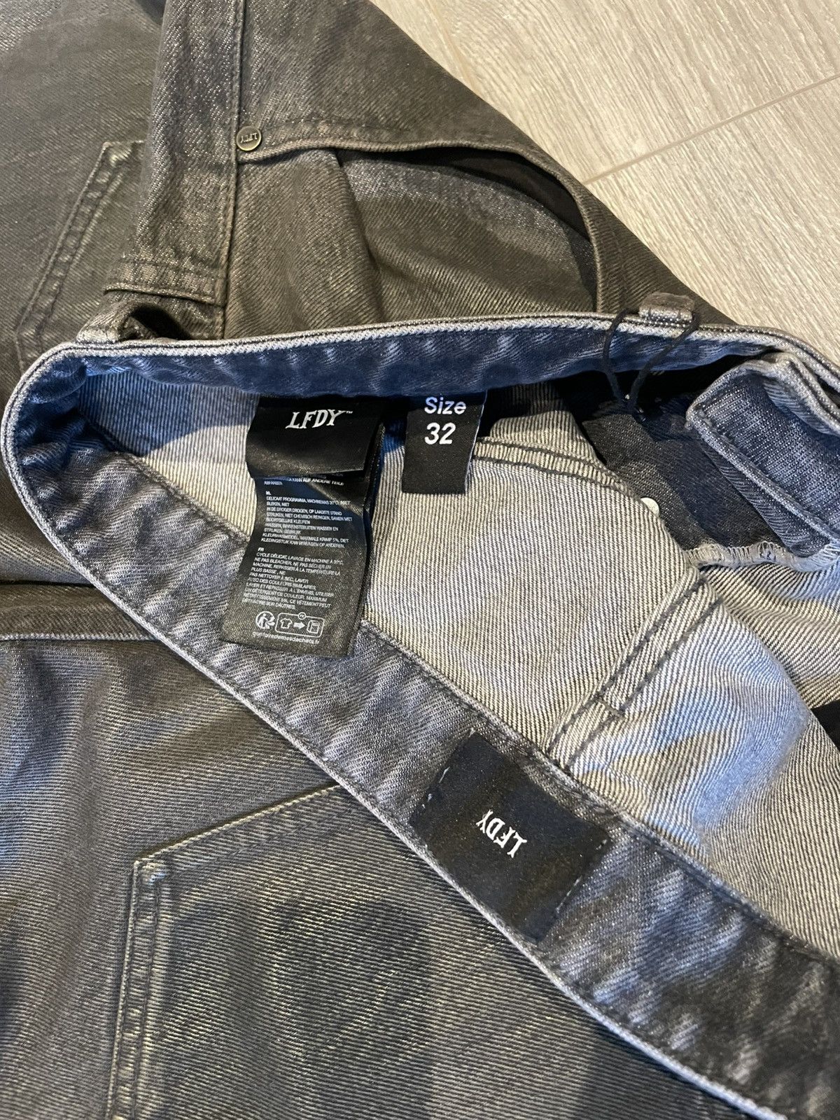 LFDY LFDY wax coated denim Size US 32 / EU 48 - 4 Thumbnail