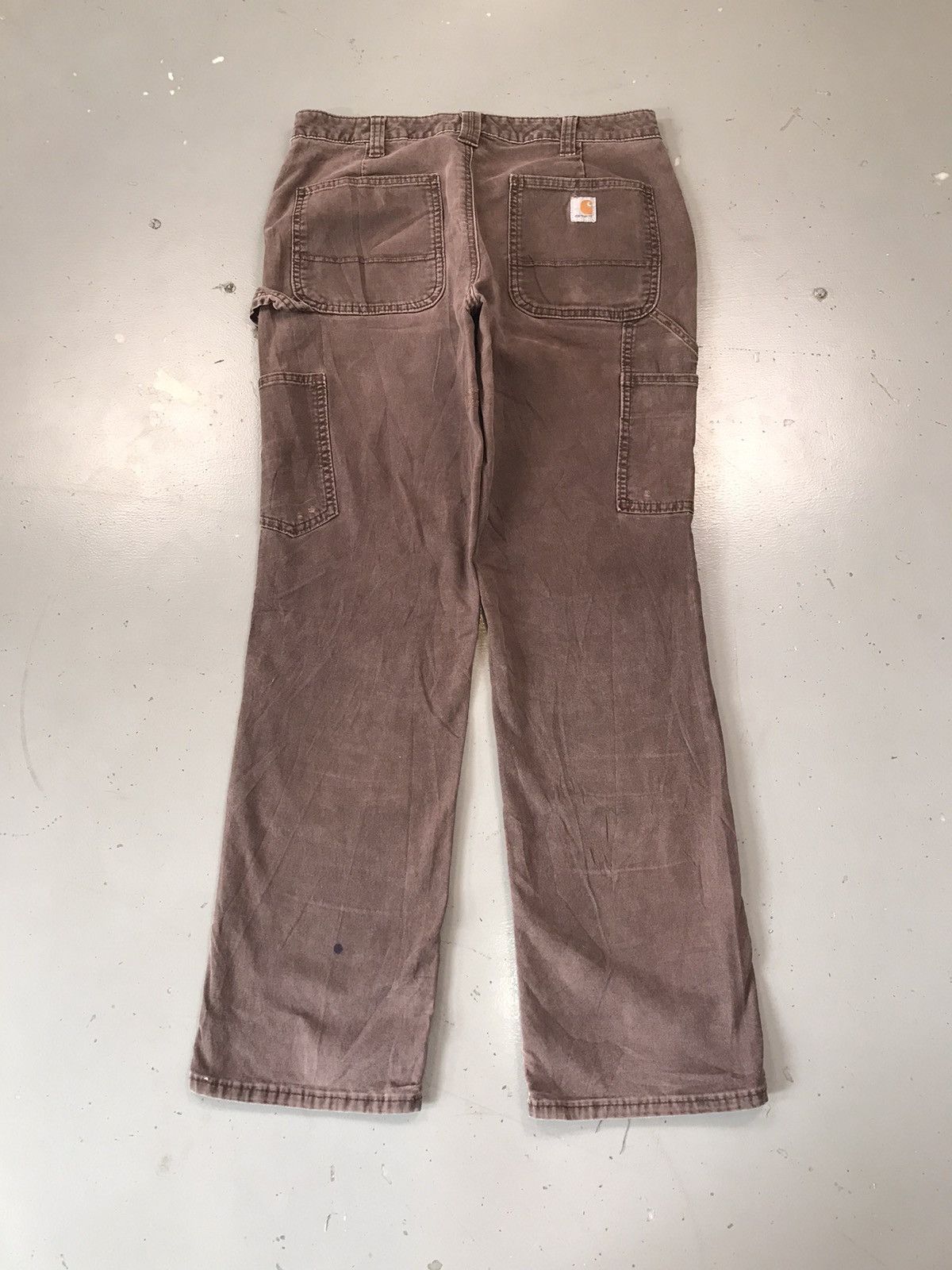 Carhartt × Vintage Vintage Carhartt b136 BRN double knee denim Size US 30 / EU 46 - 10 Thumbnail