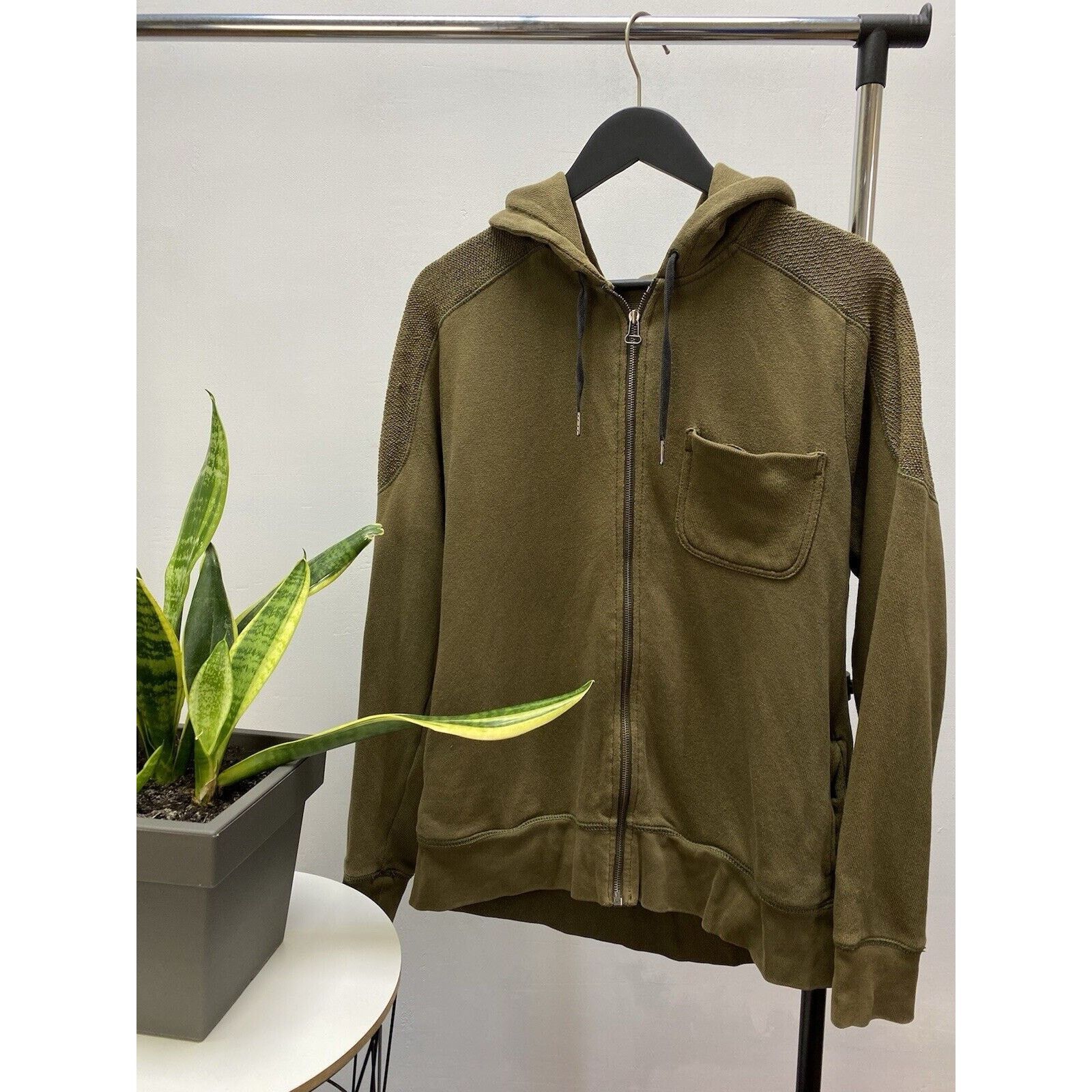 Alexander Wang Zip Hoodie | Grailed