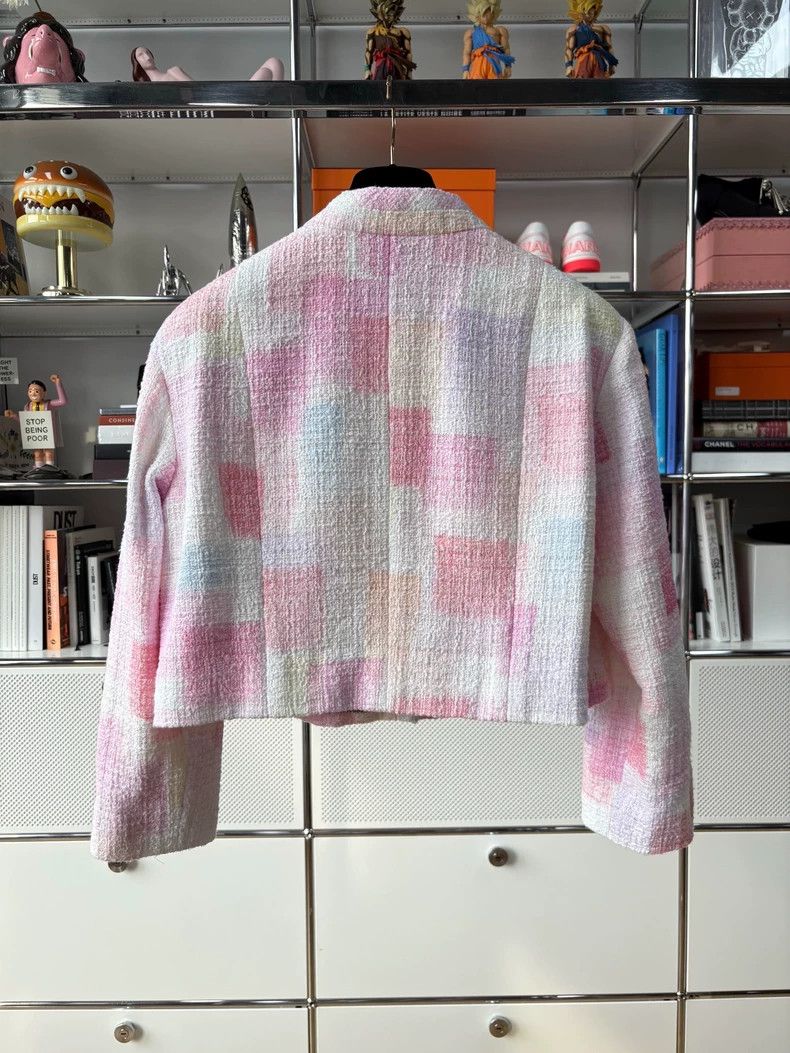 Chanel Chanel 23 Spring and Summer gouache mosaic short coat Size S / US 4 / IT 40 - 3 Thumbnail