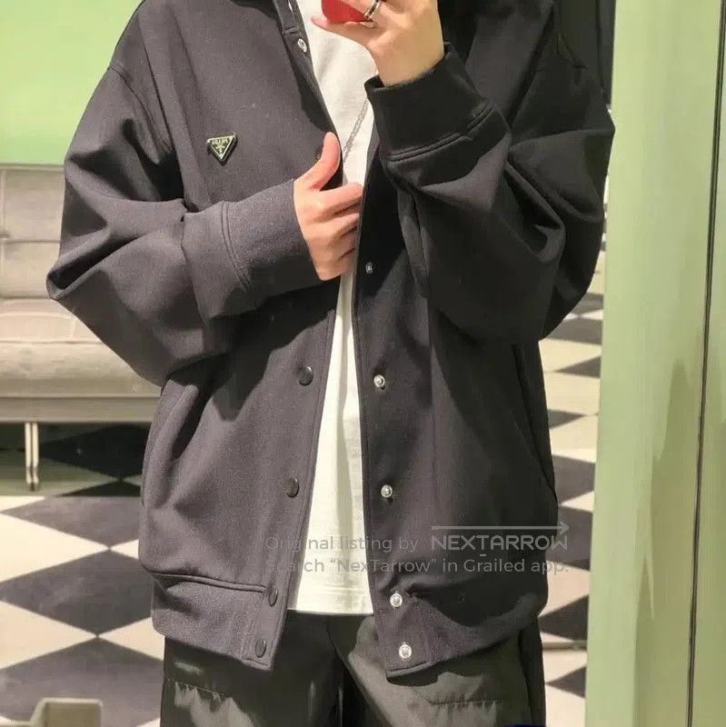Other Prada Men's Spring Autumn Navy Cardigan. Size US M / EU 48-50 / 2 - 5 Thumbnail