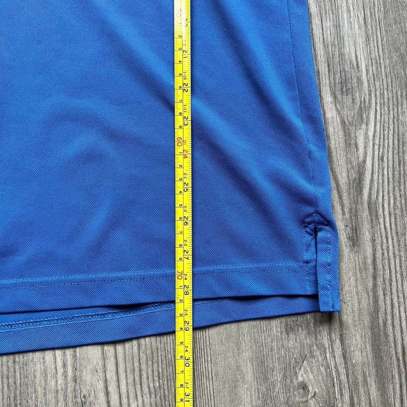 TravisMathew Travis Mathew Golf Polo Blue Preppy Tshirt Size XXL Size US XXL / EU 58 / 5 - 4 Thumbnail