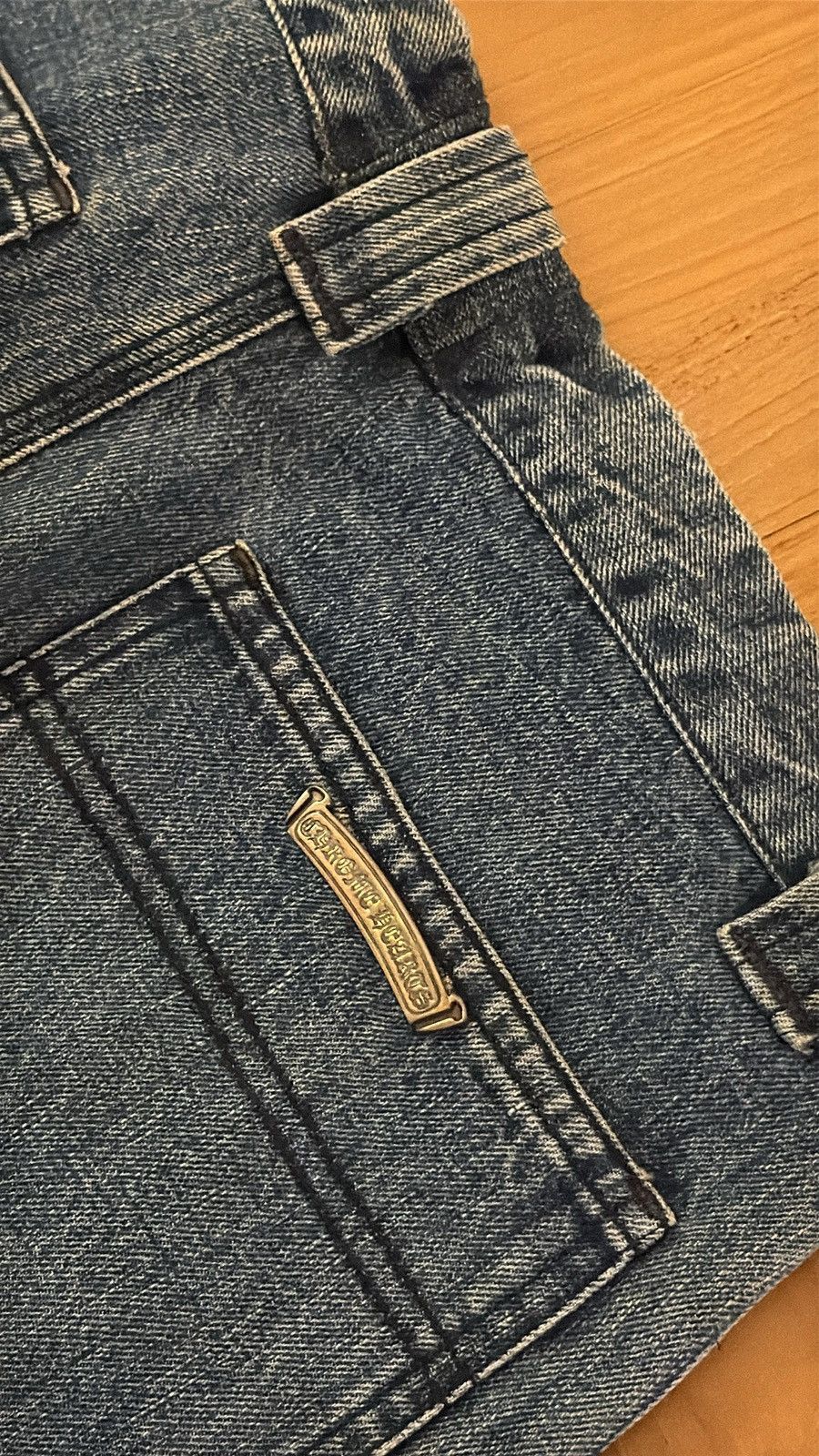Chrome Hearts Chrome hearts 1of1 custom patches denim carpenter pants sz30 Size US 30 / EU 46 - 3 Thumbnail