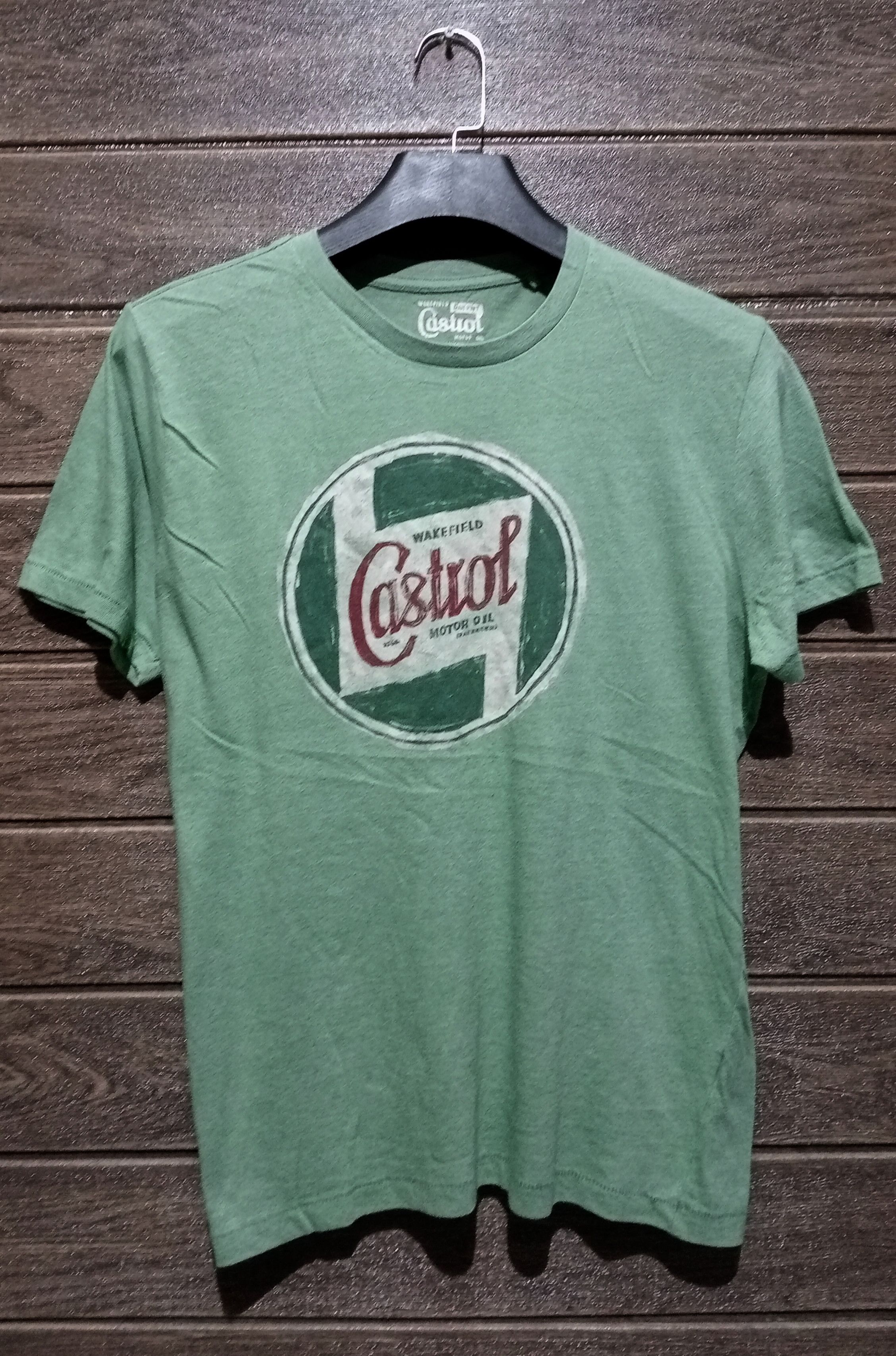 Vintage Vintage Single Stitch Luckybrand Wakefiled Castrol Tee Size US XL / EU 56 / 4 - 1 Thumbnail