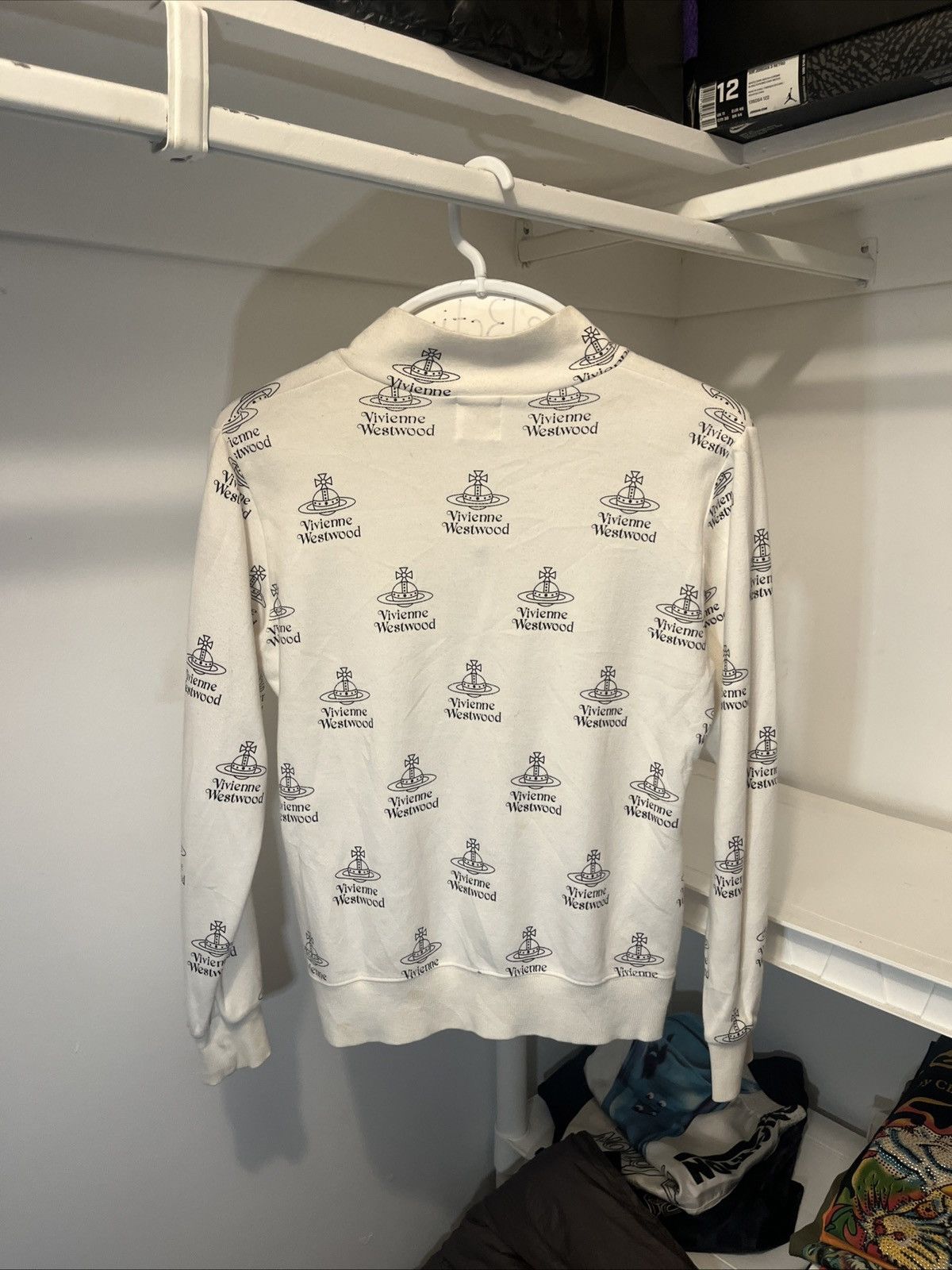Vivienne Westwood Vivienne Westwood Gold Label Logo All Over Zip Up Jacket Size S / US 4 / IT 40 - 3 Thumbnail