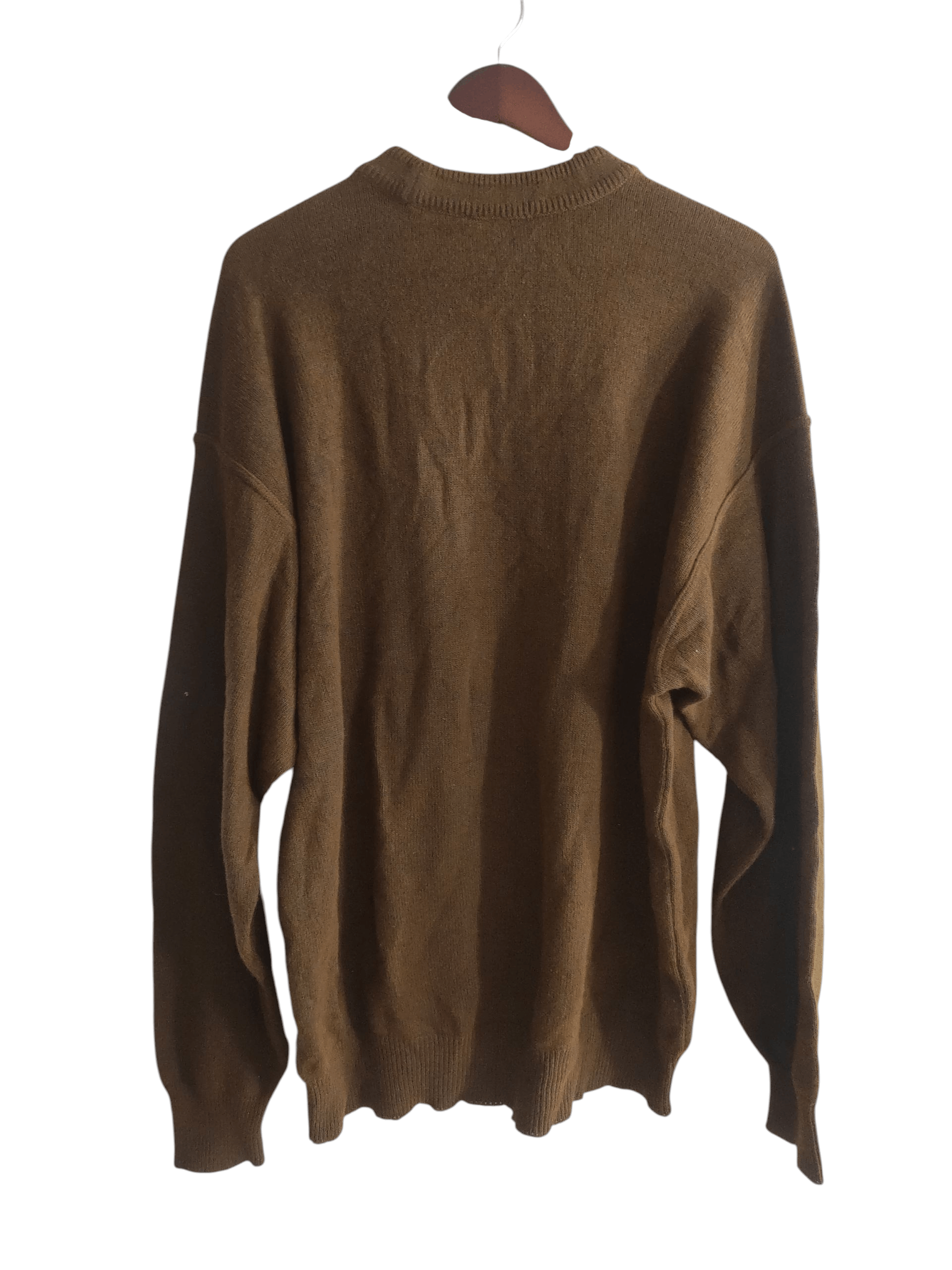 Carlo Colucci CARLO COLUCCI Jumper Graphic Sheep Wool KnitWear Sweater Size US XL / EU 56 / 4 - 21 Thumbnail