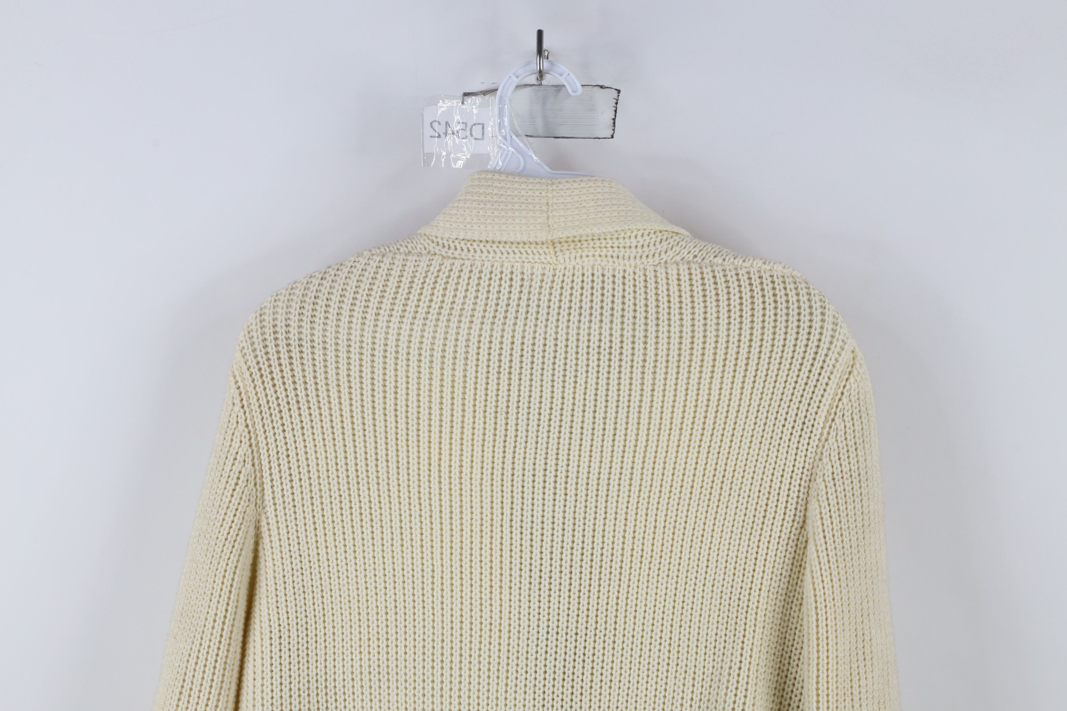 Vintage Vintage 70s Streetwear Breasted Ribbed Knit Cardigan Sweater Size M / US 6-8 / IT 42-44 - 11 Thumbnail