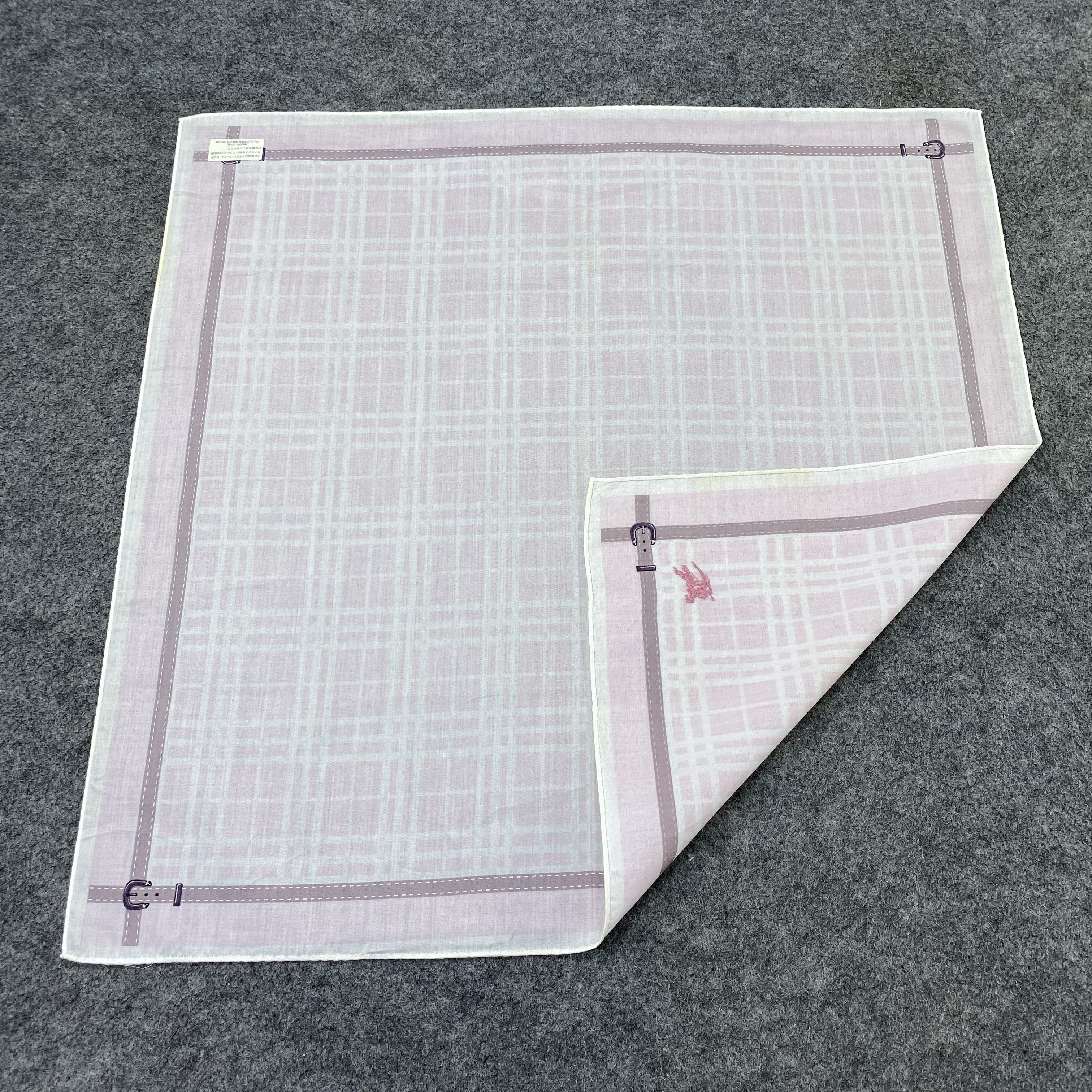 Burberry Burberry Handkerchief Neckerchief Bandana-B1868 Size ONE SIZE - 5 Thumbnail