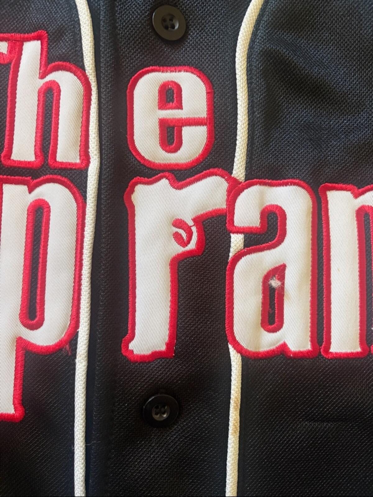 Other RARE Official HBO The Sopranos Baseball Jersey #1 Tony Size US L / EU 52-54 / 3 - 9 Thumbnail