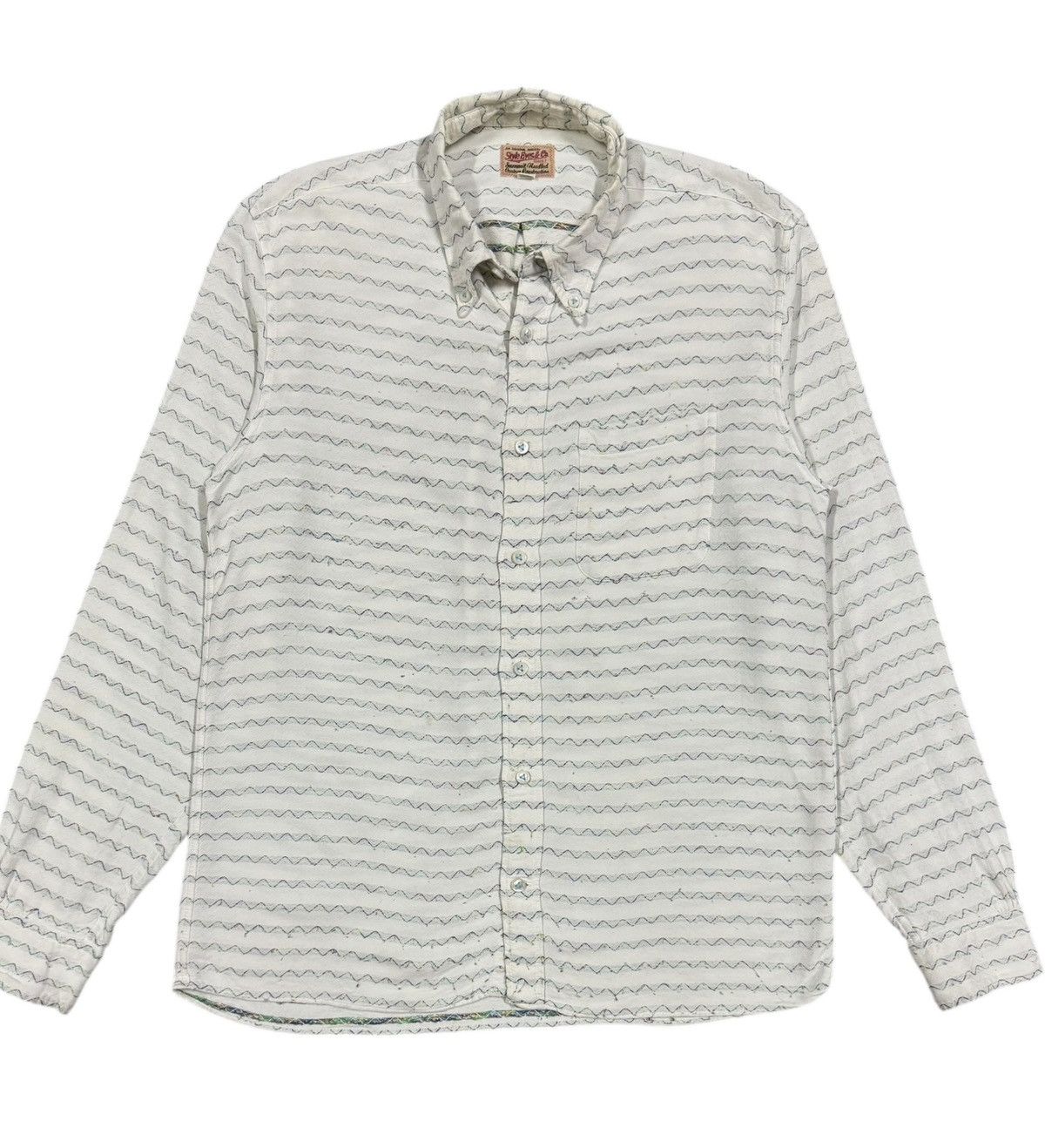 Vtg🔥Style Eyes Sunsurf Sashiko Toyo Enterprise Shirt