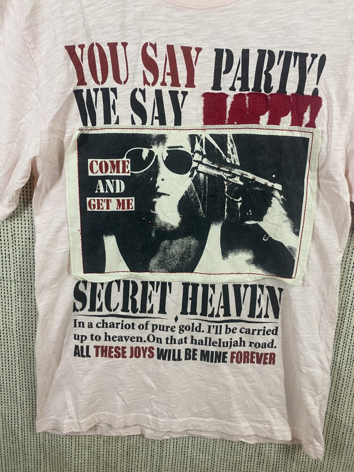 Japanese Brand Thomas Hady Vintage Tee-Rare Graphic Print -Streetwear Style Size US M / EU 48-50 / 2 - 2 Thumbnail