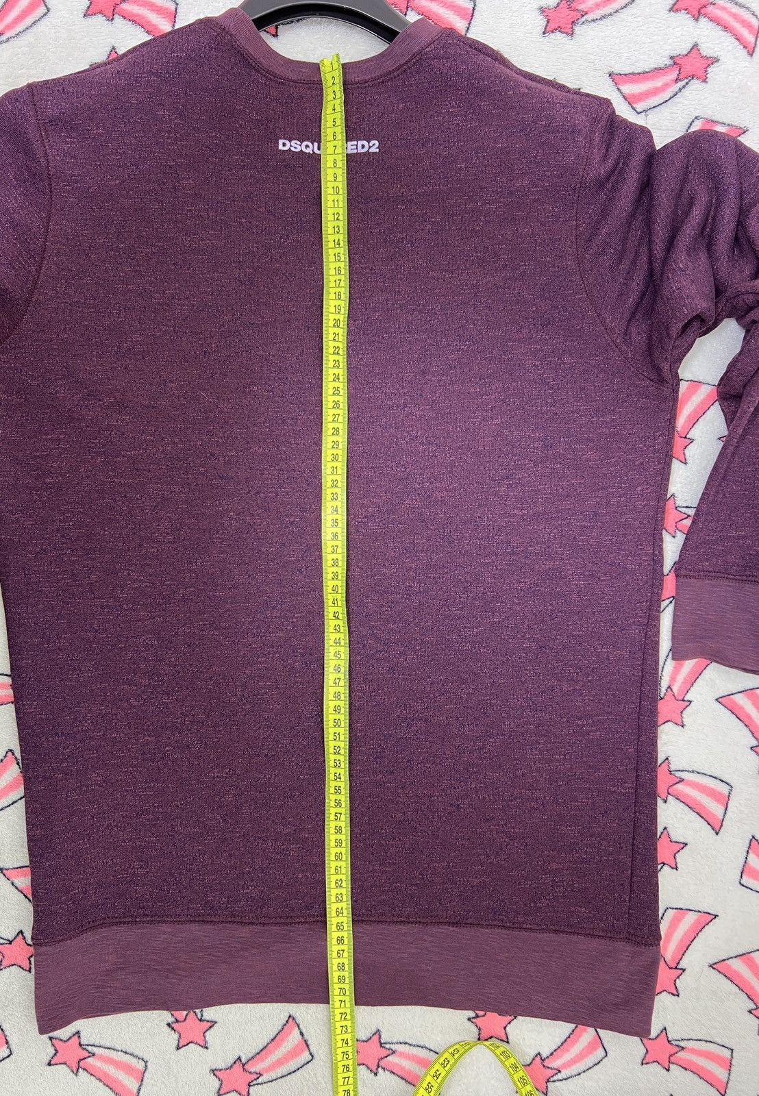 Dsquared2 Men Dsquared2 Burgundy Sweatshirt Large -Excellent Condition Size US L / EU 52-54 / 3 - 8 Thumbnail