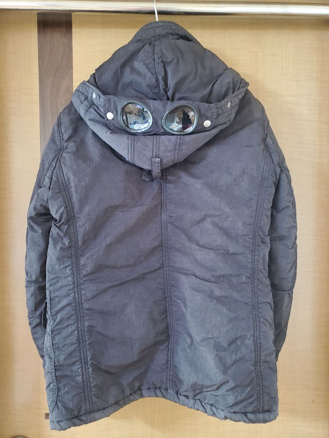CP Company Frosted Garment Dyed Goggle Jacket Sz 48