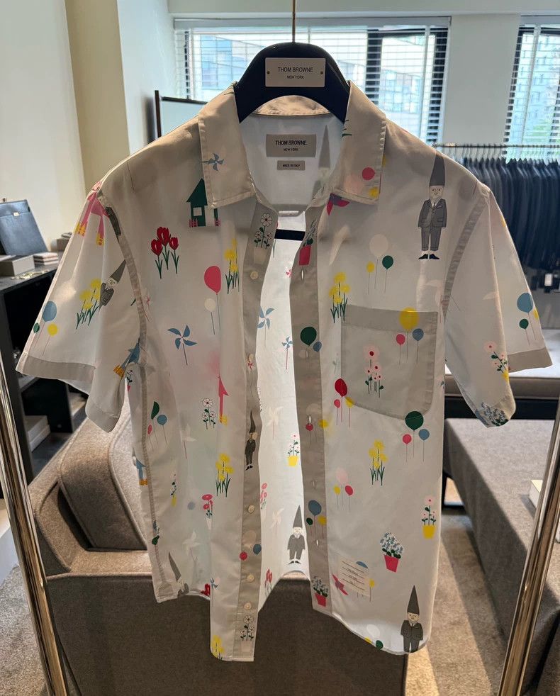 Thom Browne Thom Browne size0 short sleeve shirt Size US XS / EU 42 / 0 - 1 Thumbnail