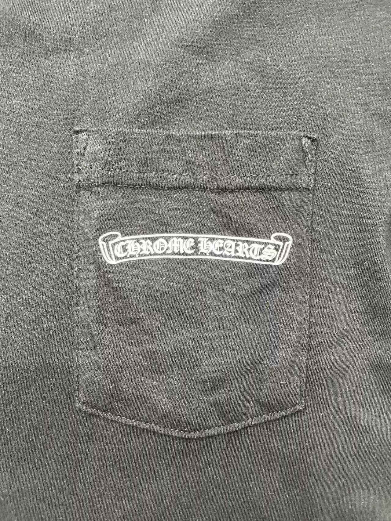 Chrome Hearts Chrome Hearts USA Script Logo Long Sleeve T-Shirt Tee Size US M / EU 48-50 / 2 - 3 Thumbnail