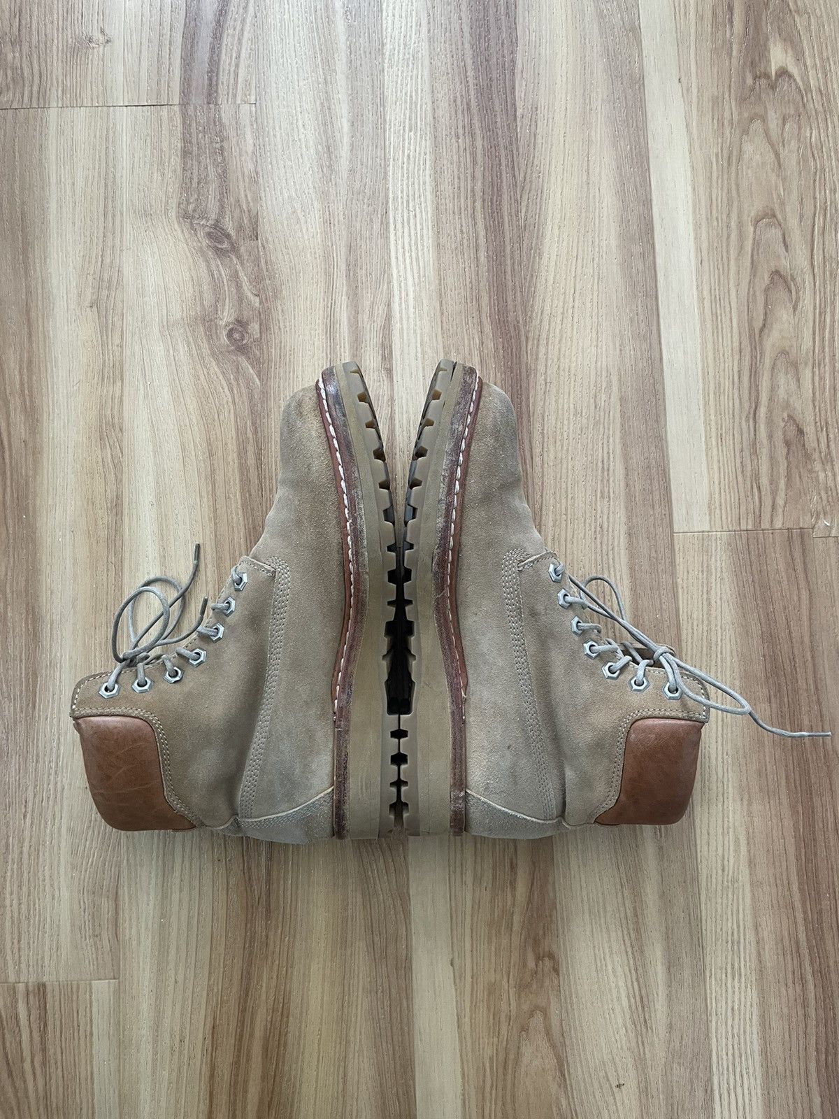 Nonnative × Officine Creative Officine Creative Nonnative Combat Hiking Boot Tan Size US 9 / EU 42 - 4 Thumbnail