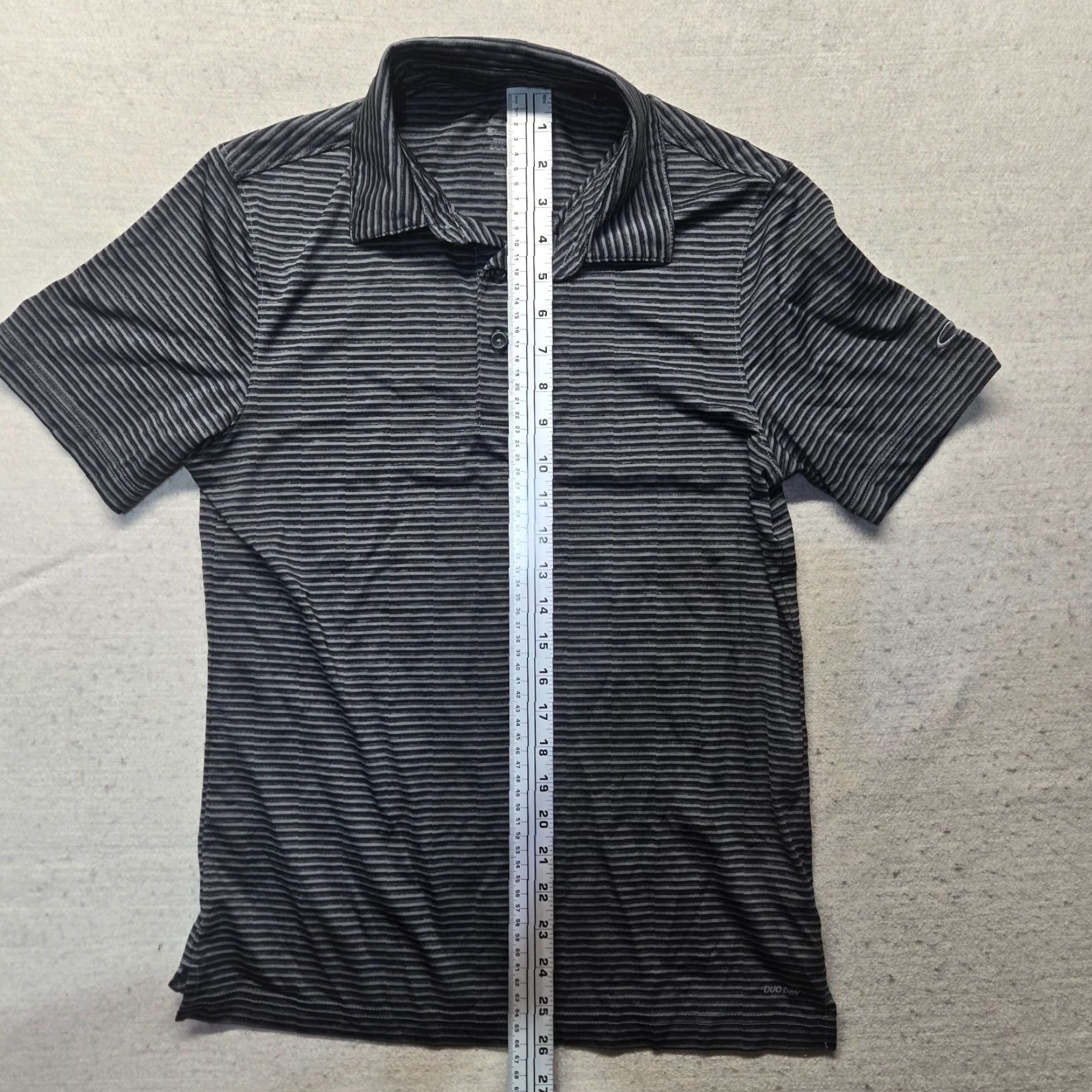 Champion VINTAGE Champion C9 Polo Shirt (Short Sleeve) Black Striped Adult Mens S Polo Shirt - Champion Polo Shirt Mens Black Striped S Size US S / EU 44-46 / 1 - 7 Thumbnail