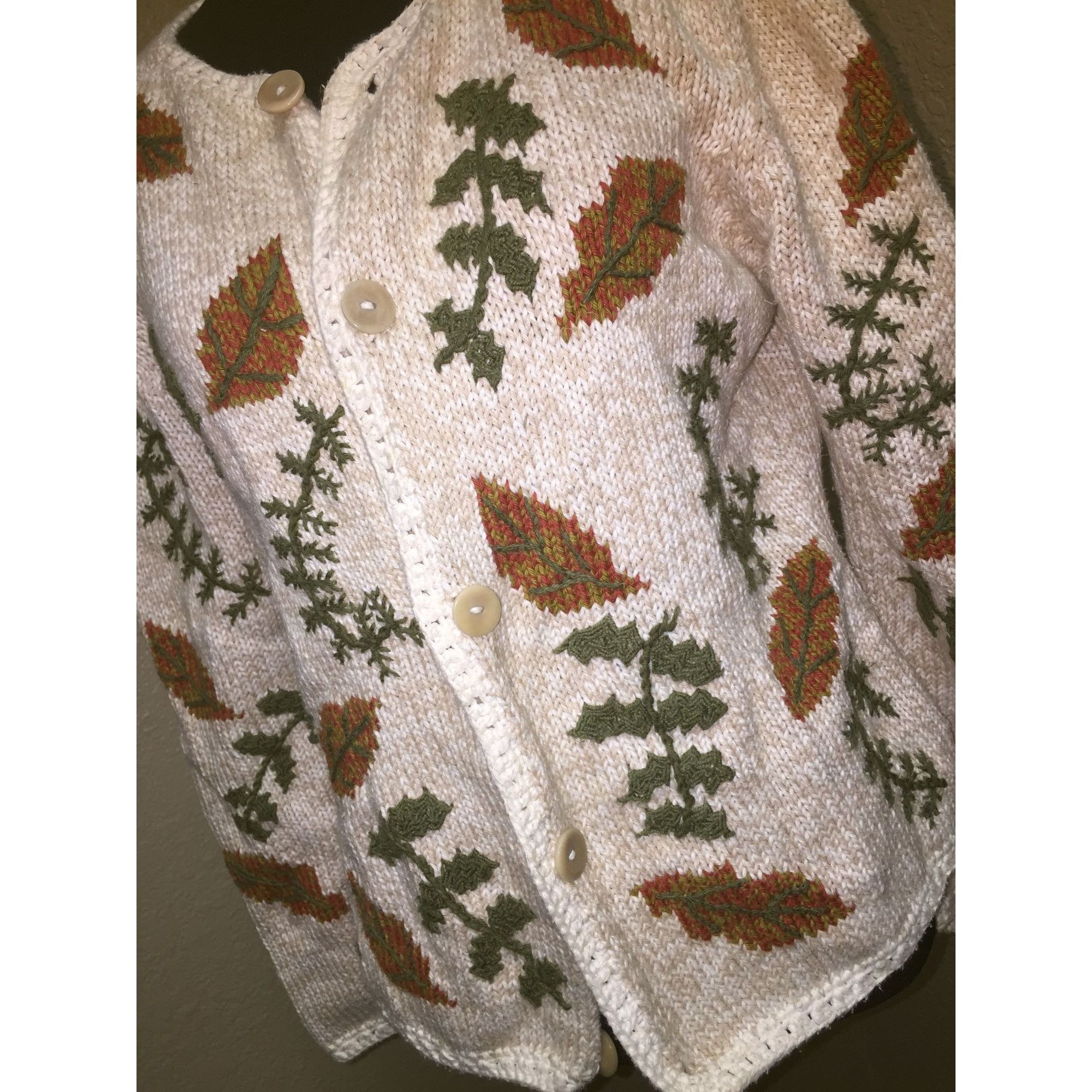 Other Hampton Isles by Jacs - Womens size S - sweater - Ivory whit Size S / US 4 / IT 40 - 3 Thumbnail