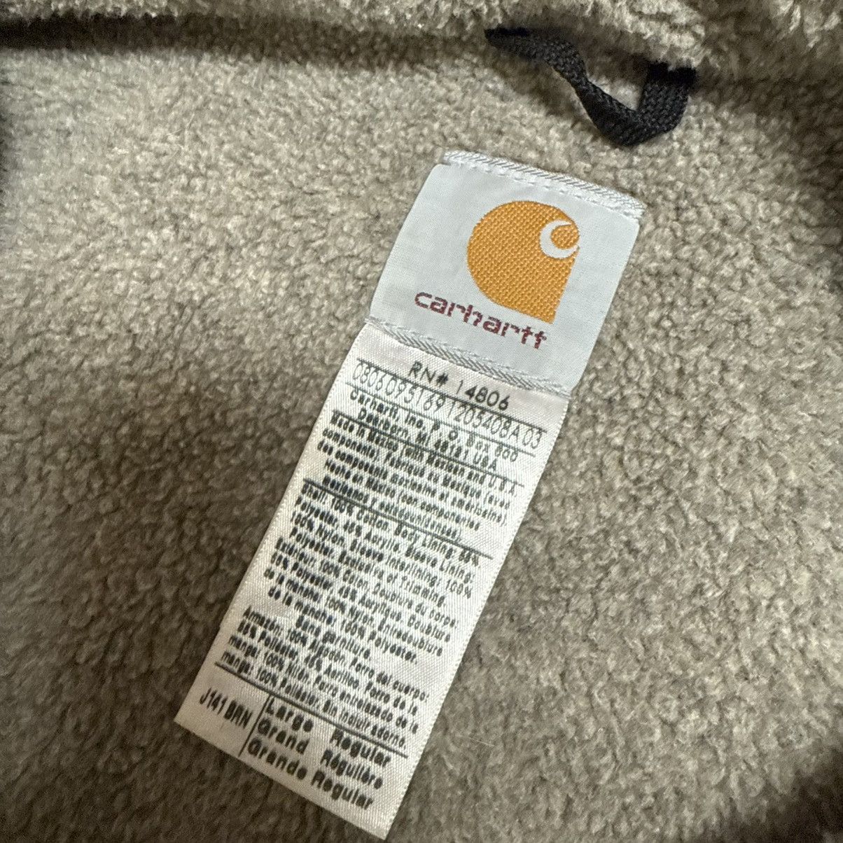 Carhartt VINTAGE CARHARTT JACKET DISTRESSED J141 BRN Size US L / EU 52-54 / 3 - 3 Thumbnail