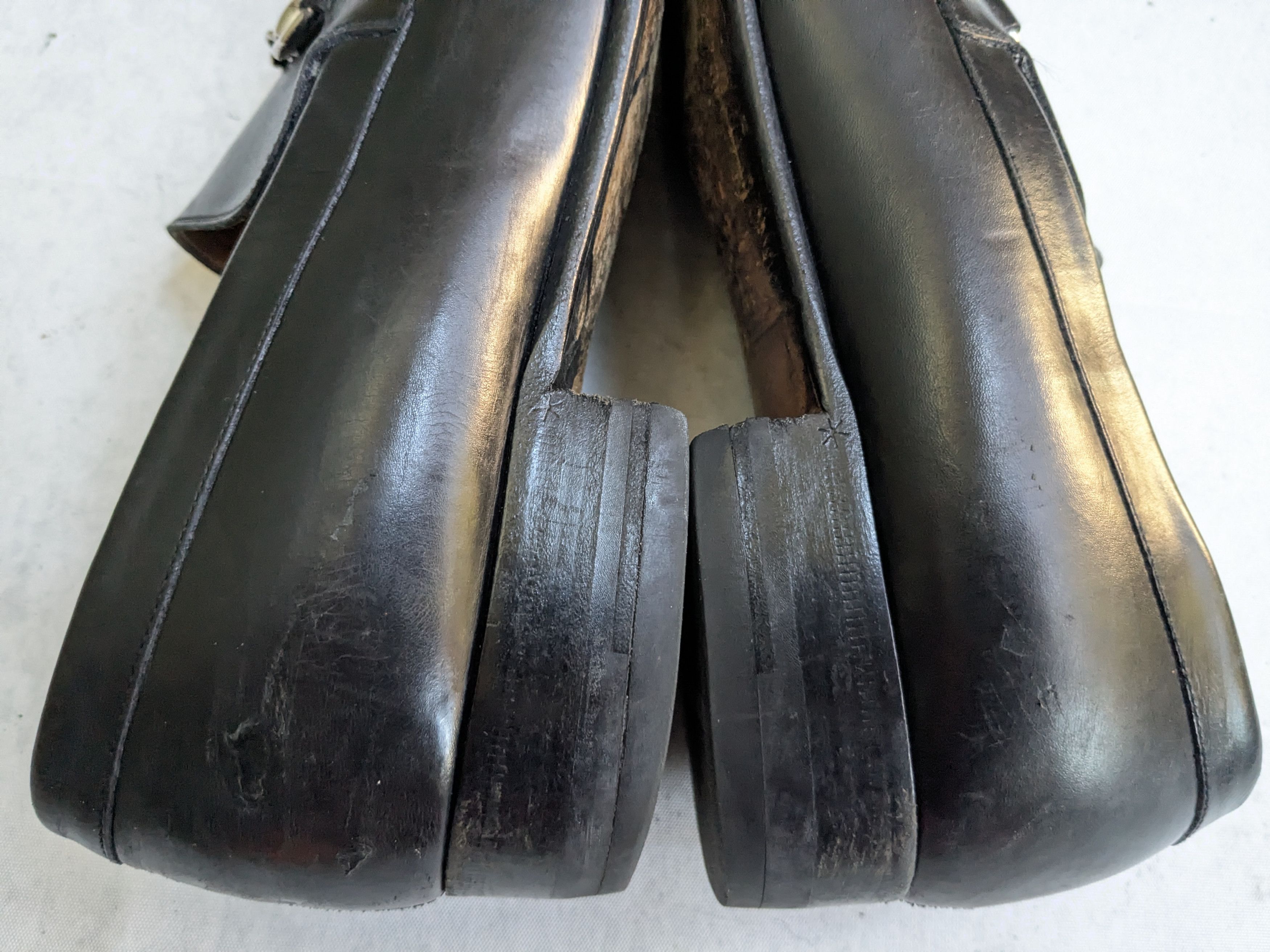 Gucci Gucci Horsebit Loafers Black 9.5 Leather Size US 9.5 / EU 42-43 - 10 Thumbnail