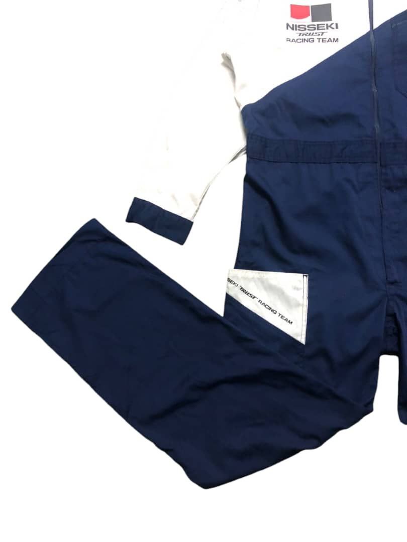 Sports Specialties × Vintage Vintage Nisekki Trust Racing Team Caverall Size US 39 - 9 Thumbnail