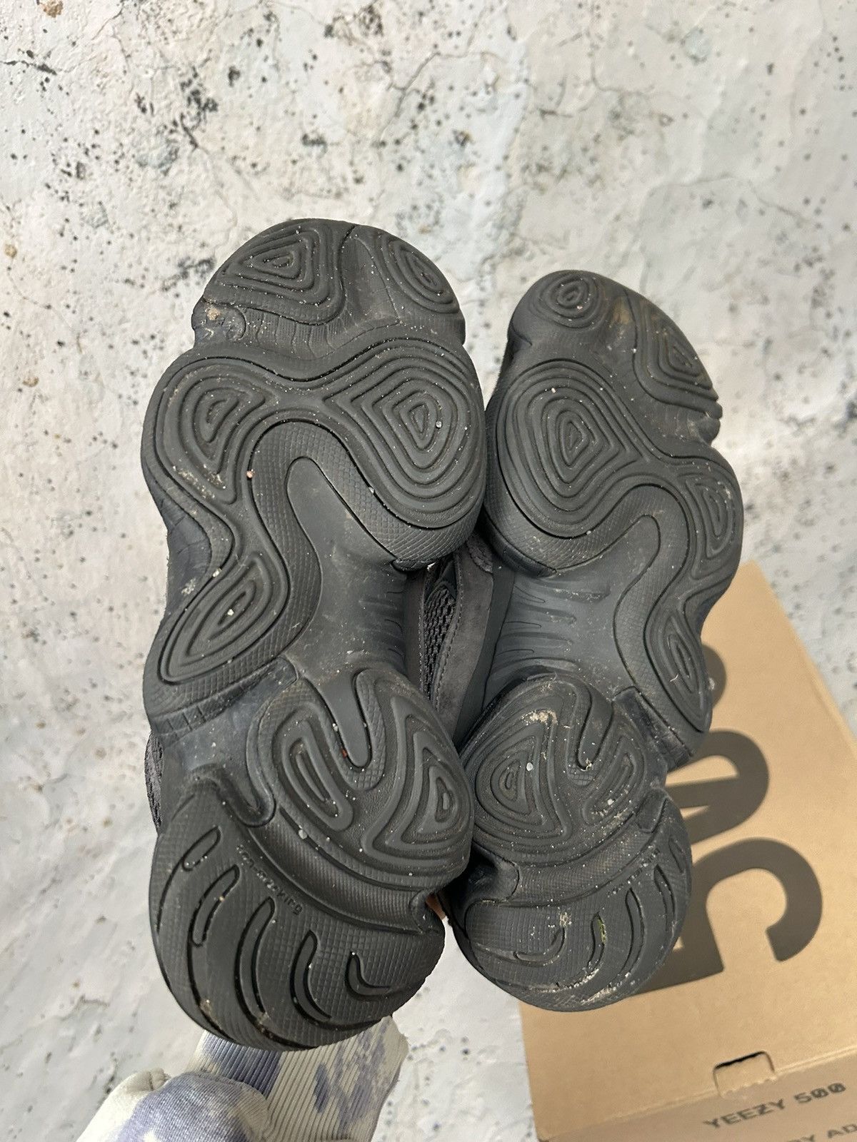 Adidas × Kanye West Yeezy 500 Utility Black Adidas Kanye West Hype Streetwear Size US 9 / EU 42 - 7 Thumbnail