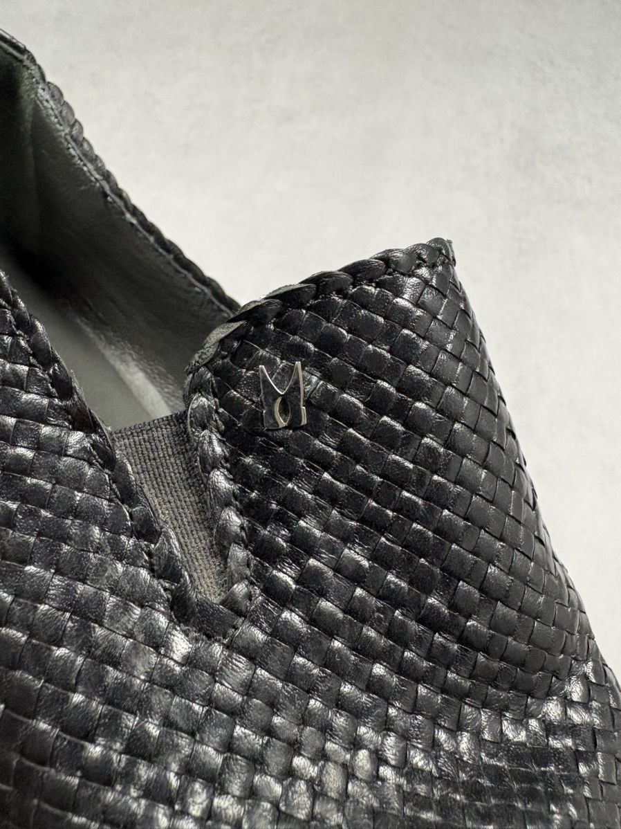 Moreschi Russell & Bromley x Moreschi Woven Leather Slip-On Shoes 42 Size US 9 / EU 42 - 10 Thumbnail
