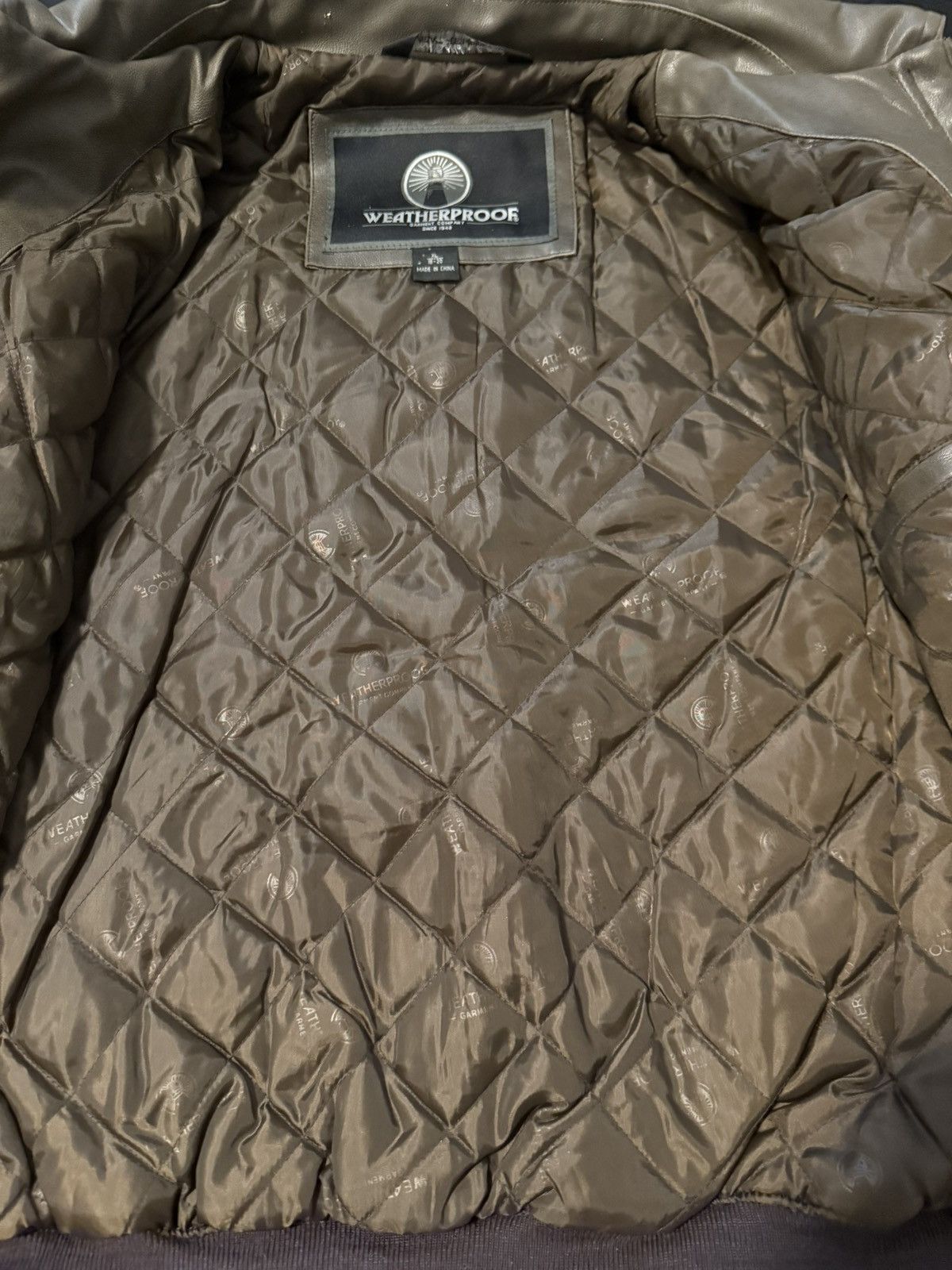 Japanese Brand × Vintage aviator brown leather jacket Size US XL / EU 56 / 4 - 6 Thumbnail