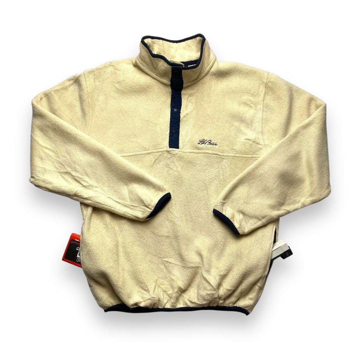 L.L. Bean × Vintage VINTAGE LL BEAN EMBROIDERED SPELL OUT FLEECE JACKET Size US M / EU 48-50 / 2 - 1 Thumbnail