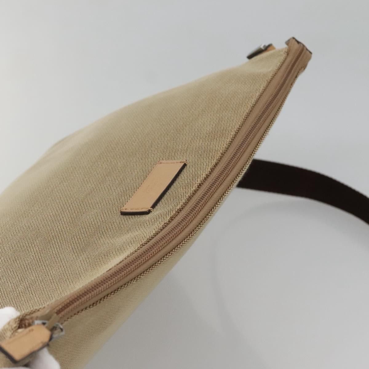 Gucci GUCCI Guccissima Shoulder Bag Canvas Beige Silver Size ONE SIZE - 6 Thumbnail