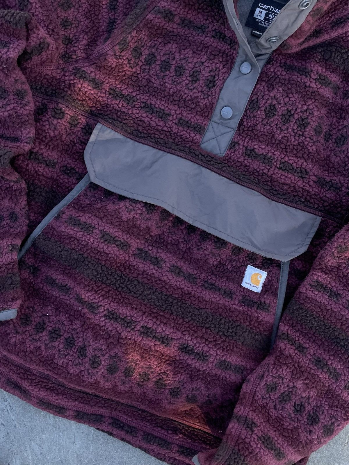 Carhartt Carhartt WIP Sherpa Fleece Y2k Teddy Detroit Jacket Size US XS / EU 42 / 0 - 4 Thumbnail