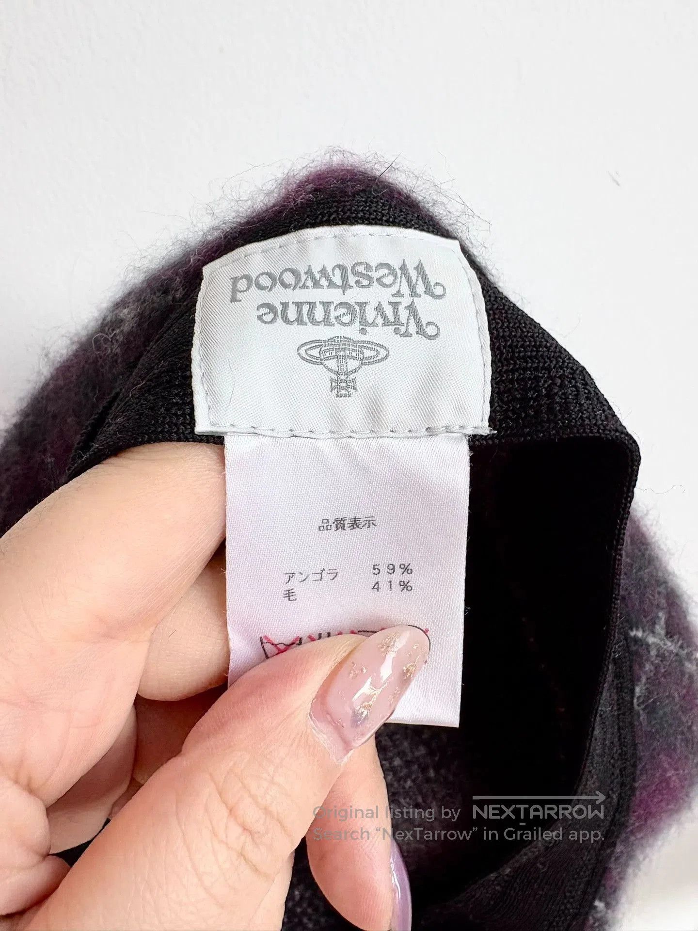 Vivienne Westwood Vivienne Westwood Vintage Purple Plaid Beret. Size ONE SIZE - 7 Thumbnail